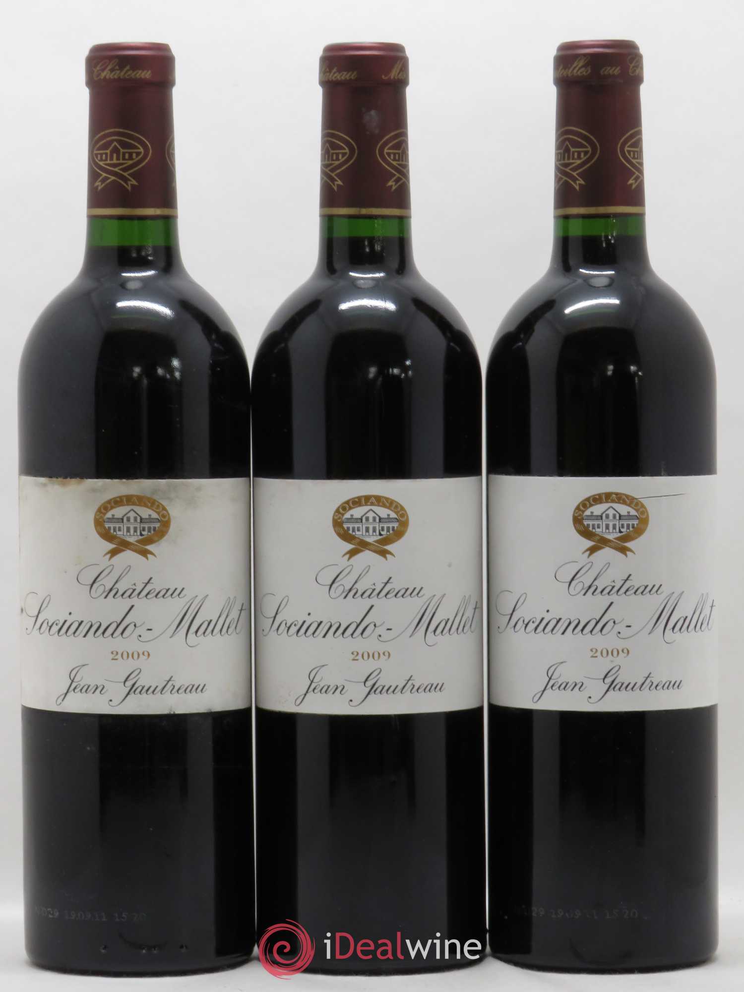 Château Sociando Mallet 2009 - Lot de 12 bouteilles - 3