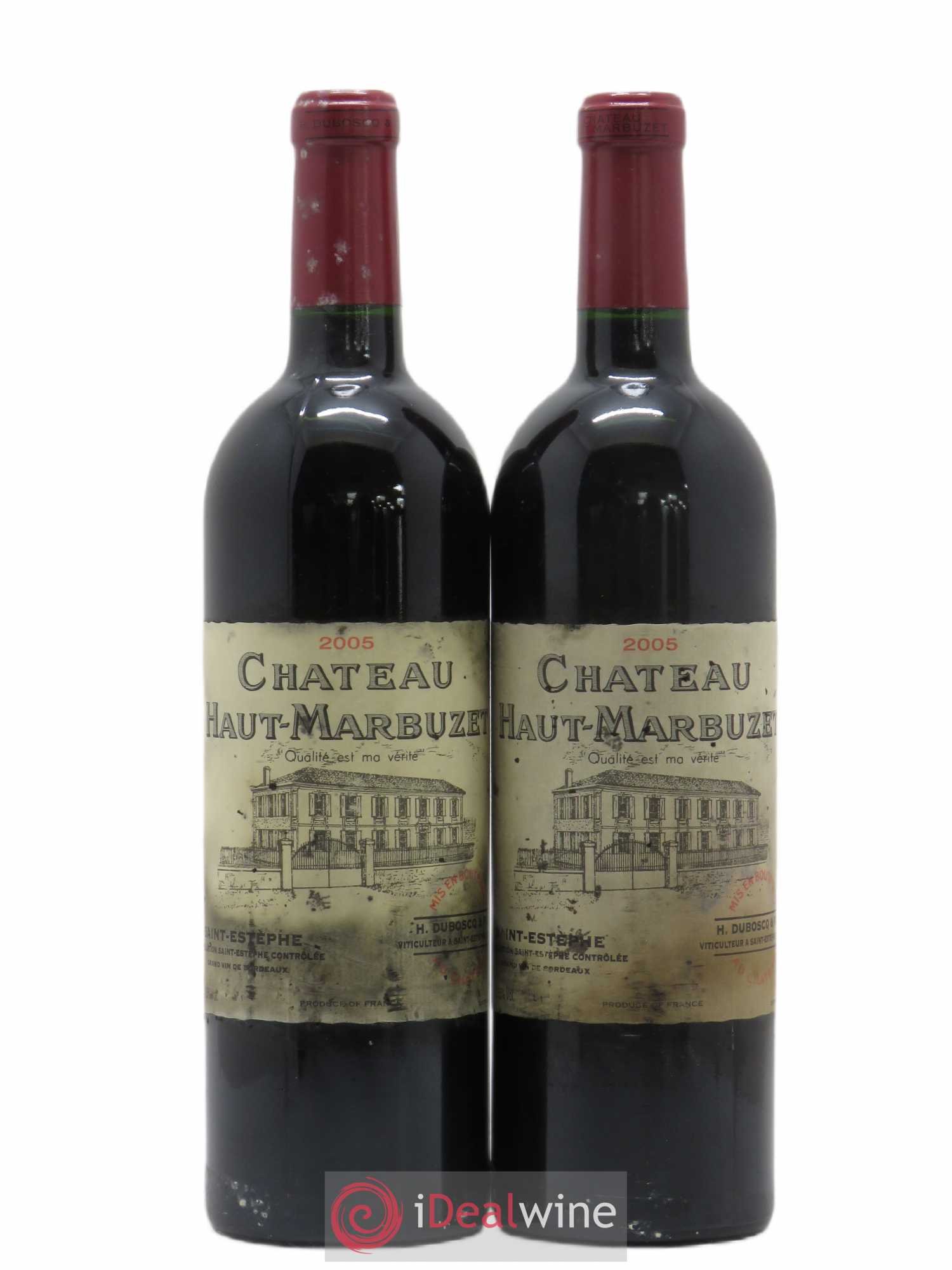 Château Haut Marbuzet 2005 - Lot de 2 bouteilles - 0