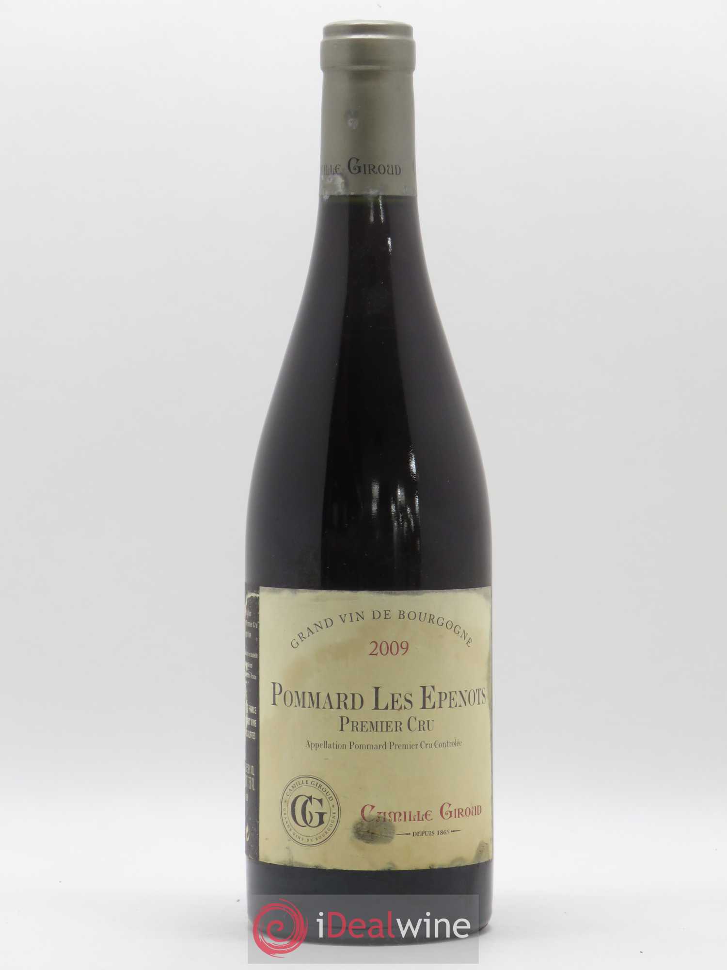 Pommard 1er Cru Les Epenots Camille Giroud 2009 - Posten von 1 Flasche - 0