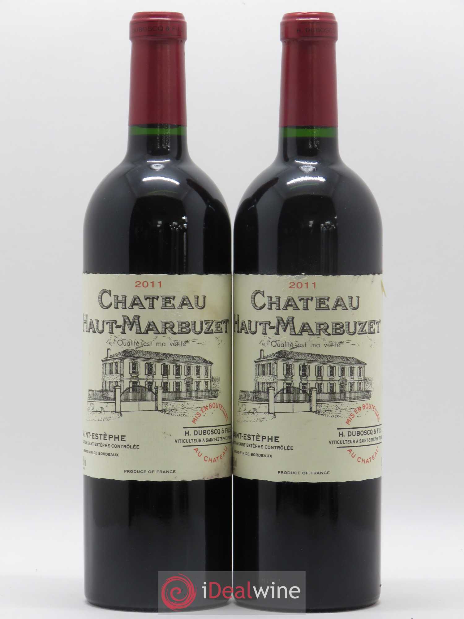 Château Haut Marbuzet 2011 - Lot de 2 bouteilles - 0