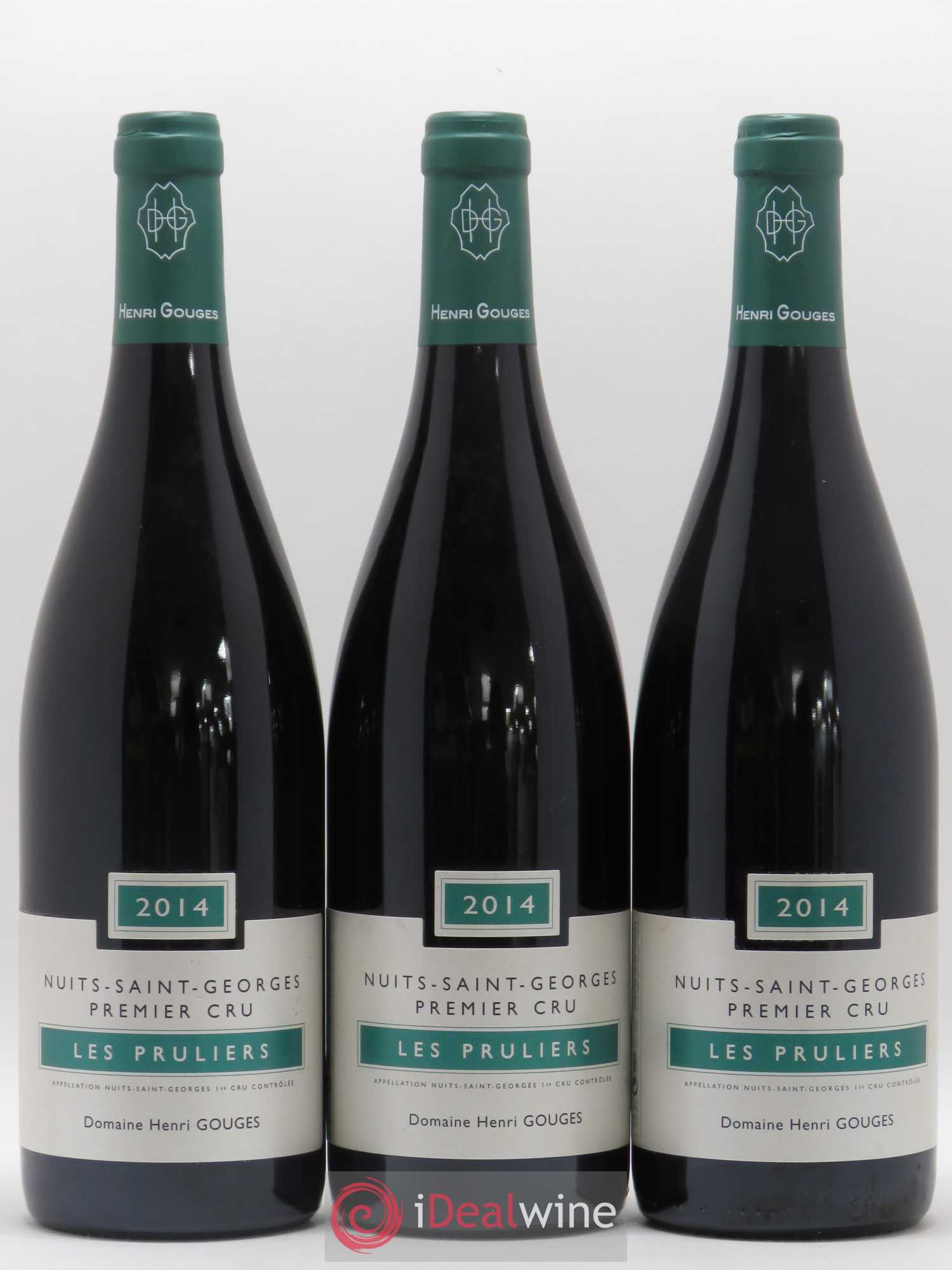 Nuits-Saint-Georges 1er Cru Les Pruliers Henri Gouges 2014 - Posten von 3 Flaschen - 0
