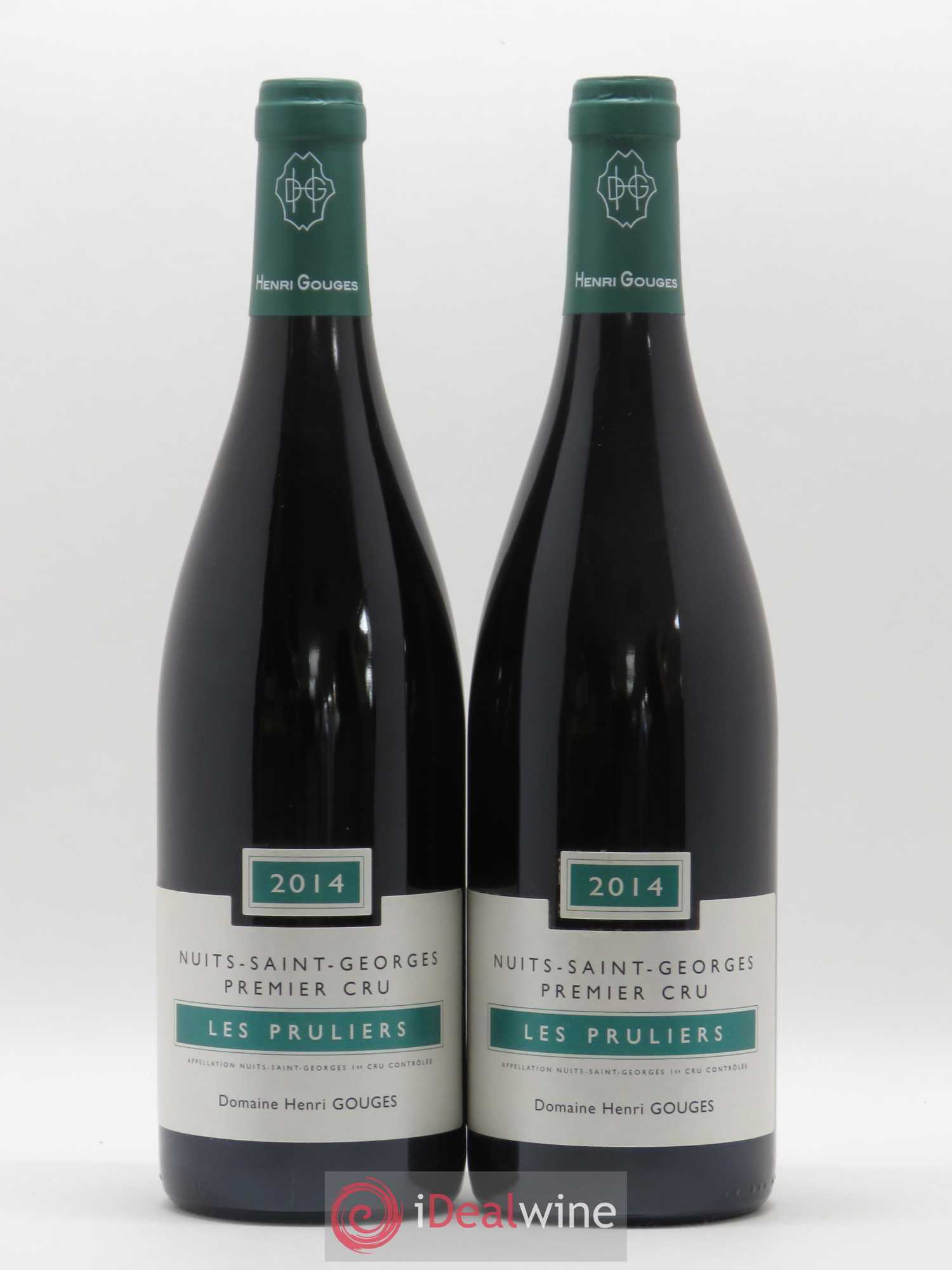 Nuits-Saint-Georges 1er Cru Les Pruliers Henri Gouges 2014 - Lot de 2 bouteilles - 0