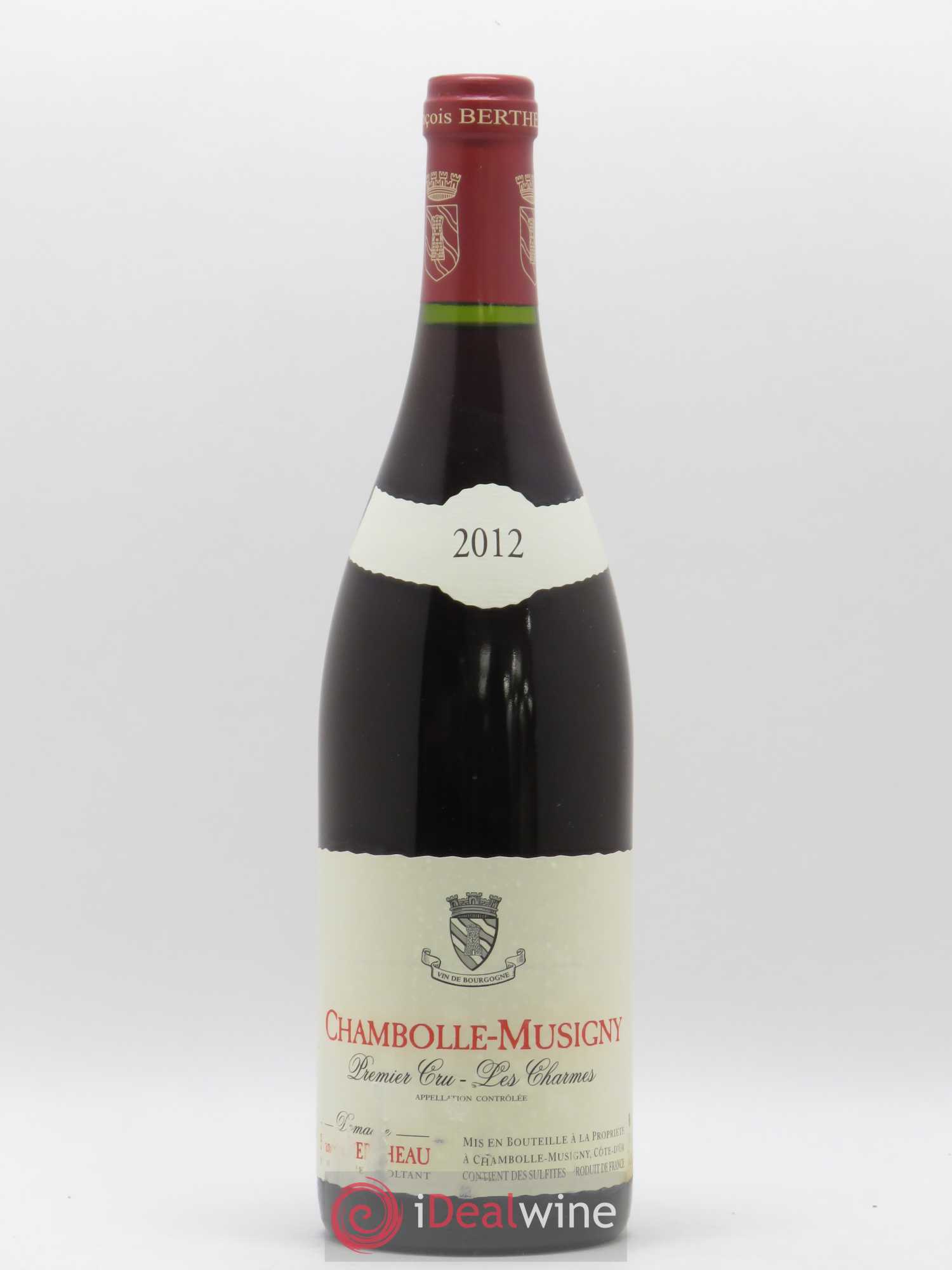Chambolle-Musigny 1er Cru Les Charmes François Bertheau 2012 - Lot de 1 bouteille - 0