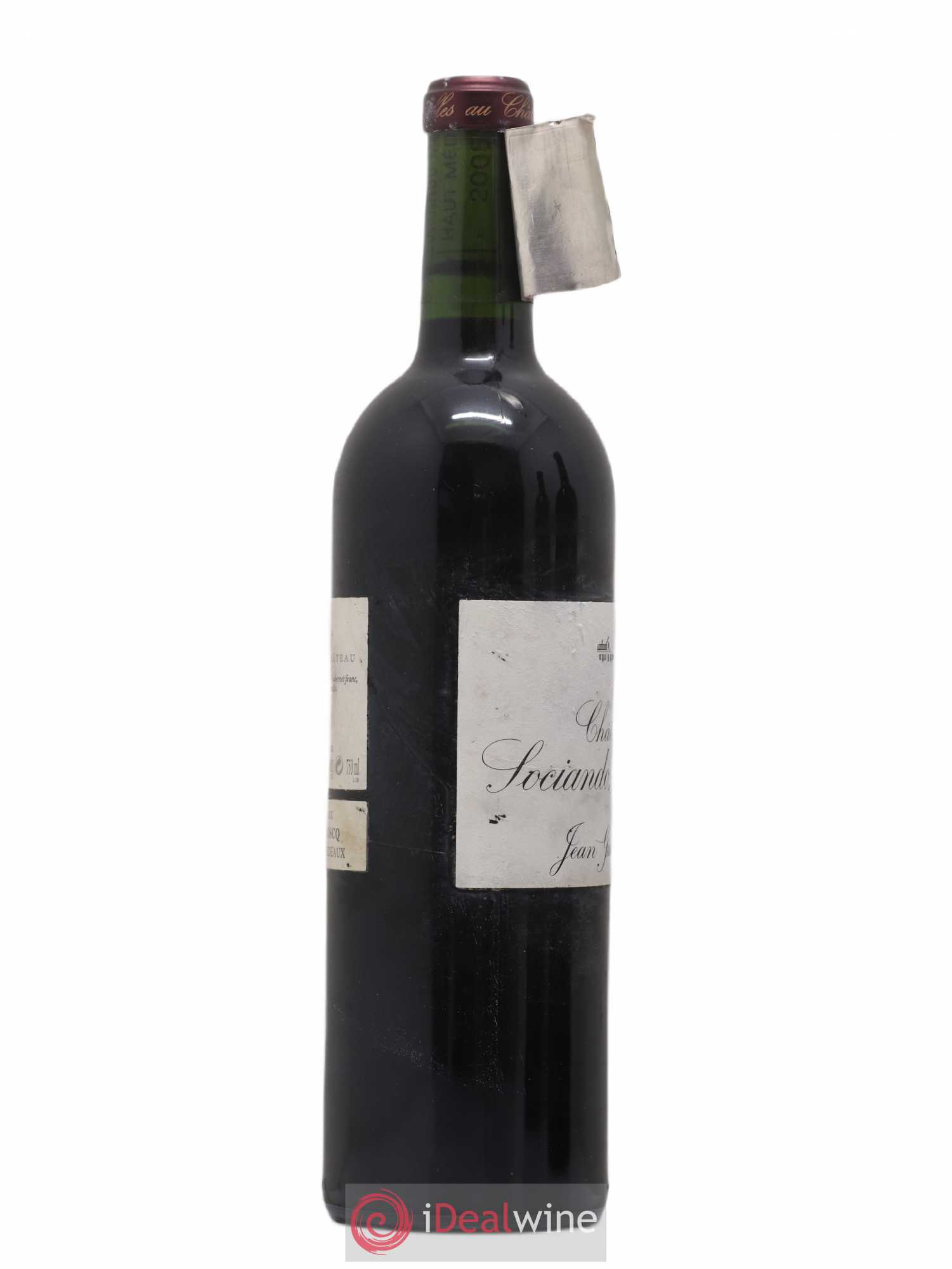 Château Sociando Mallet 2005 - Lot de 3 bouteilles - 1
