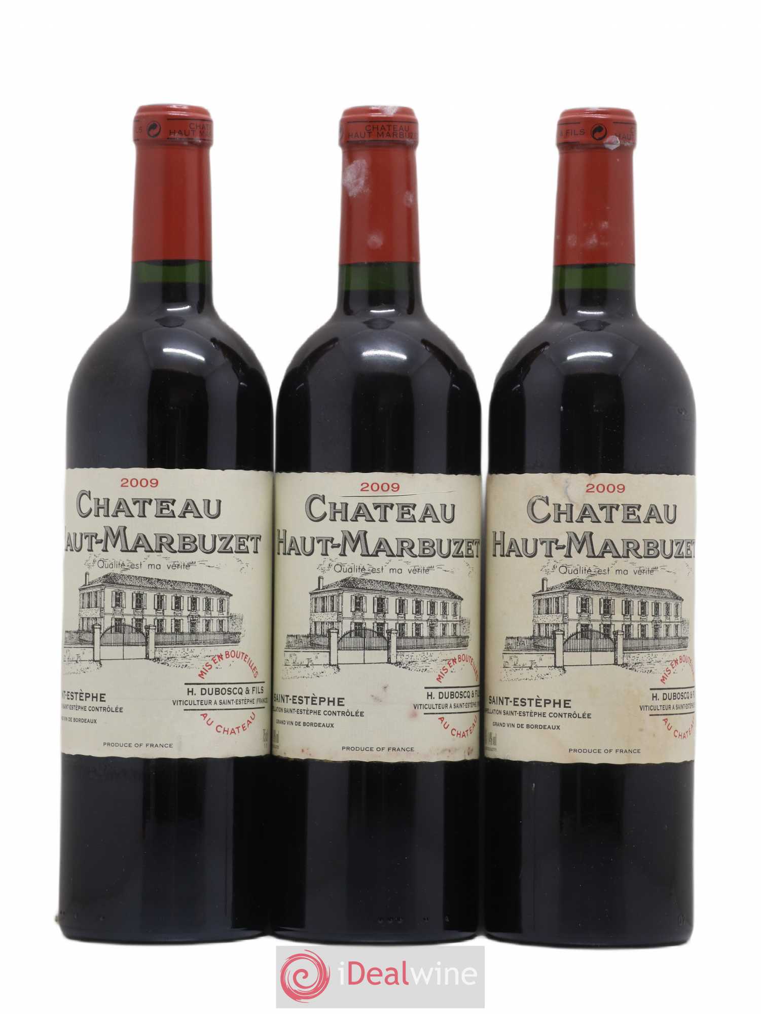 Château Haut Marbuzet 2009 - Lot de 6 bouteilles - 2