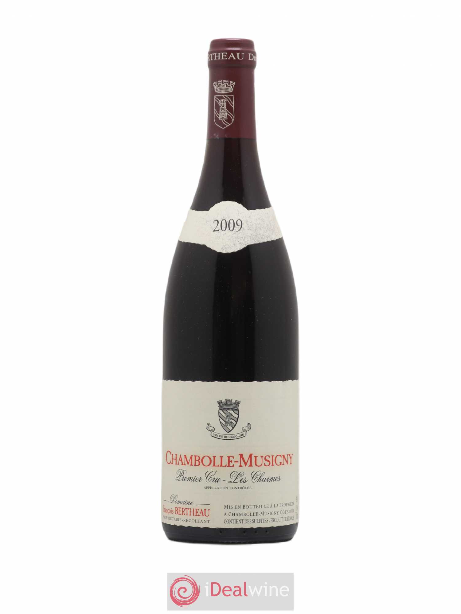Chambolle-Musigny 1er Cru Les Charmes François Bertheau 2009 - Lot de 1 bouteille - 0