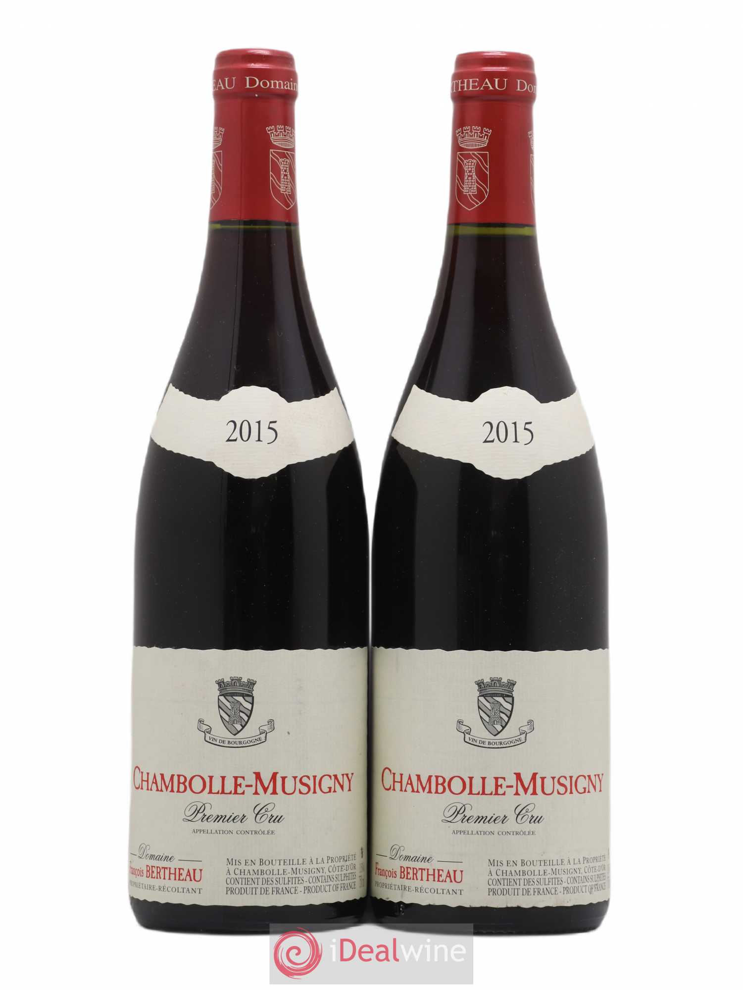 Chambolle-Musigny 1er Cru François Bertheau 2015 - Lot de 2 bouteilles - 0