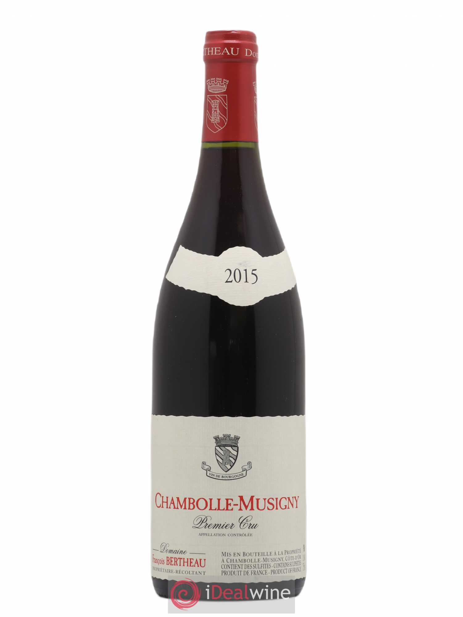 Chambolle-Musigny 1er Cru François Bertheau 2015 - Lot de 1 bouteille - 0