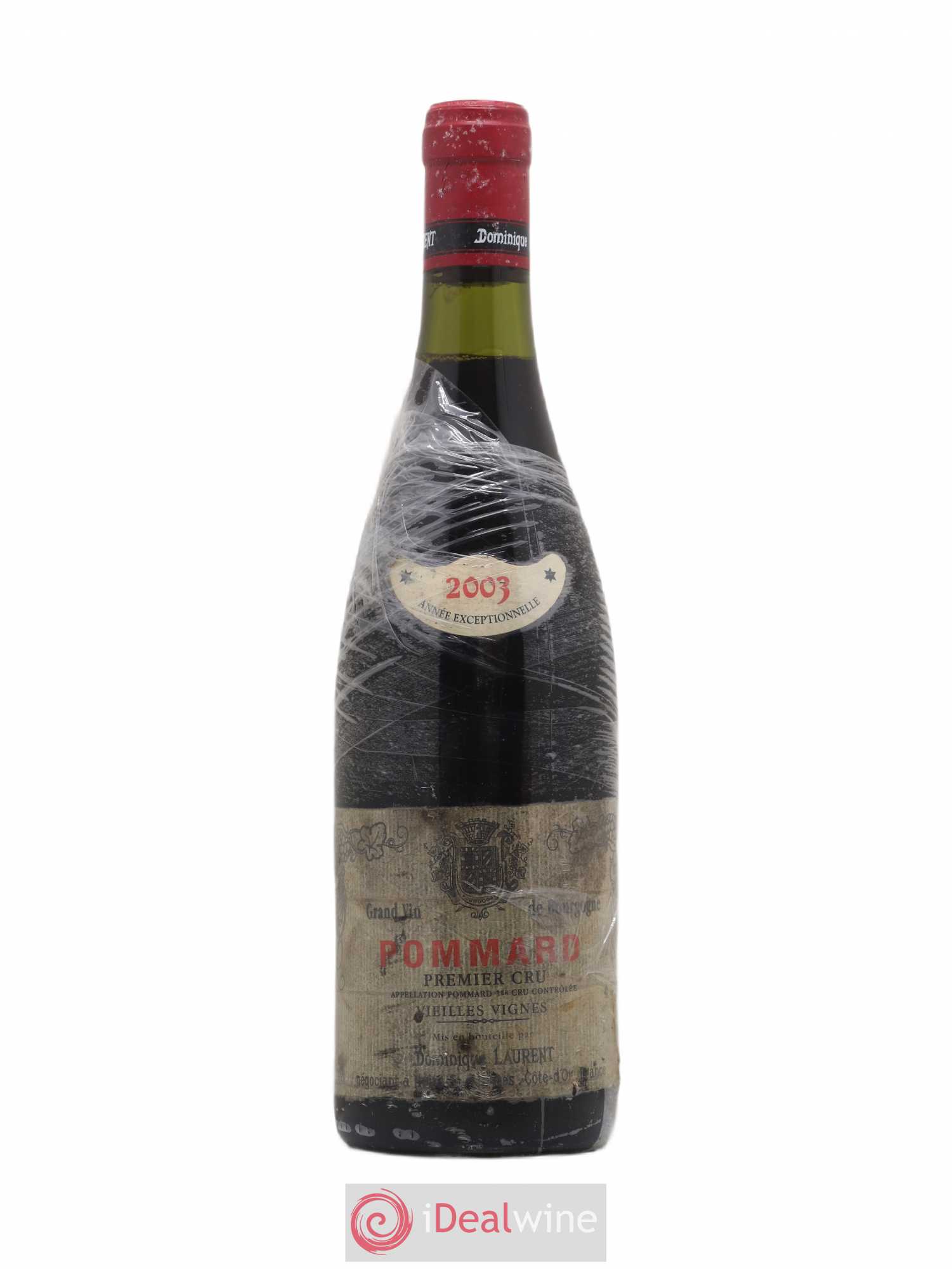Pommard 1er Cru Vieilles vignes Dominique Laurent 2003 - Lot de 1 bouteille - 0
