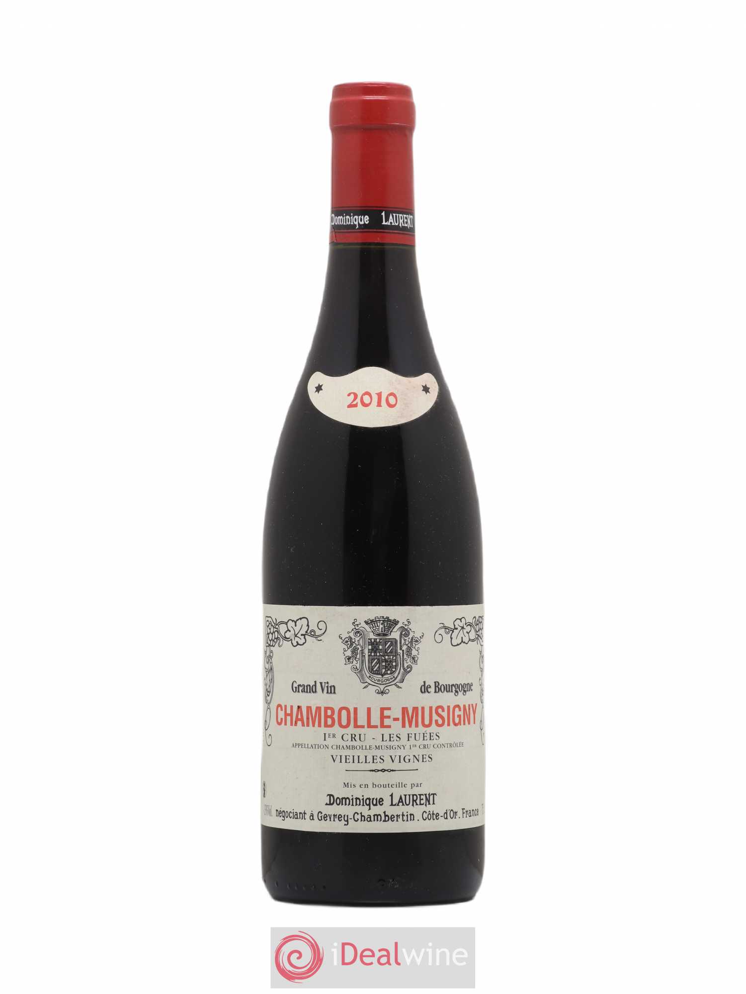 Chambolle-Musigny 1er Cru Les Fuées Vieilles Vignes Dominique Laurent 2010 - Lot de 1 bouteille - 0