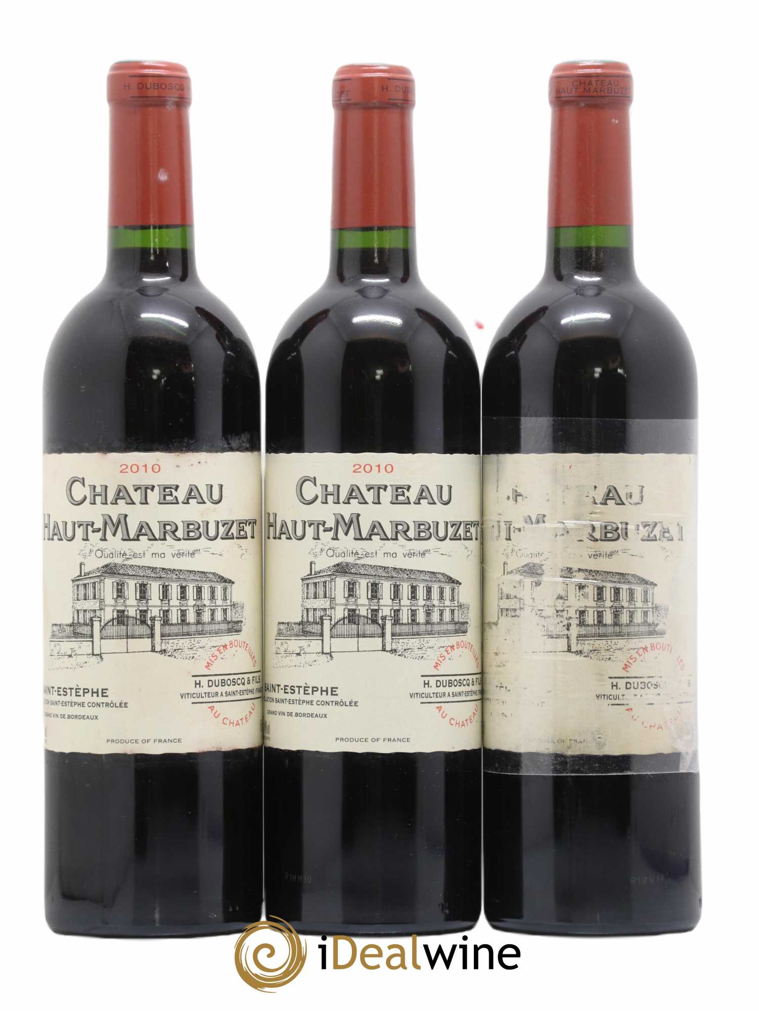 Château Haut Marbuzet 2010 - Lot de 6 bouteilles - 2