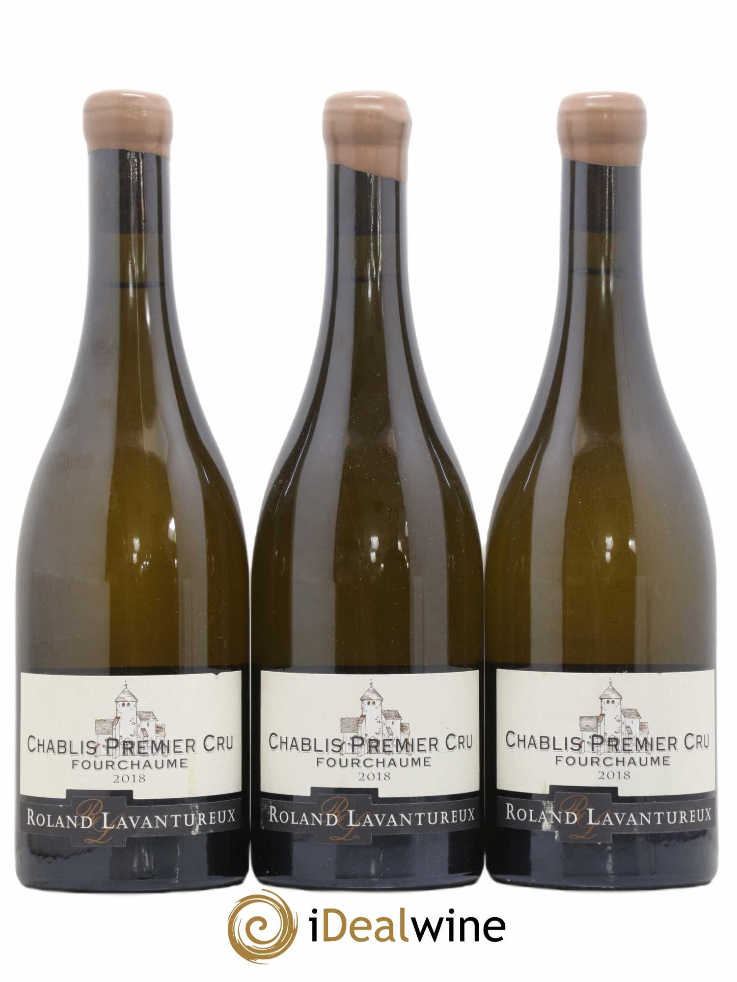 Chablis 1er Cru Fourchaumes Domaine Roland Laventureux 2018 - Posten von 3 Flaschen - 0