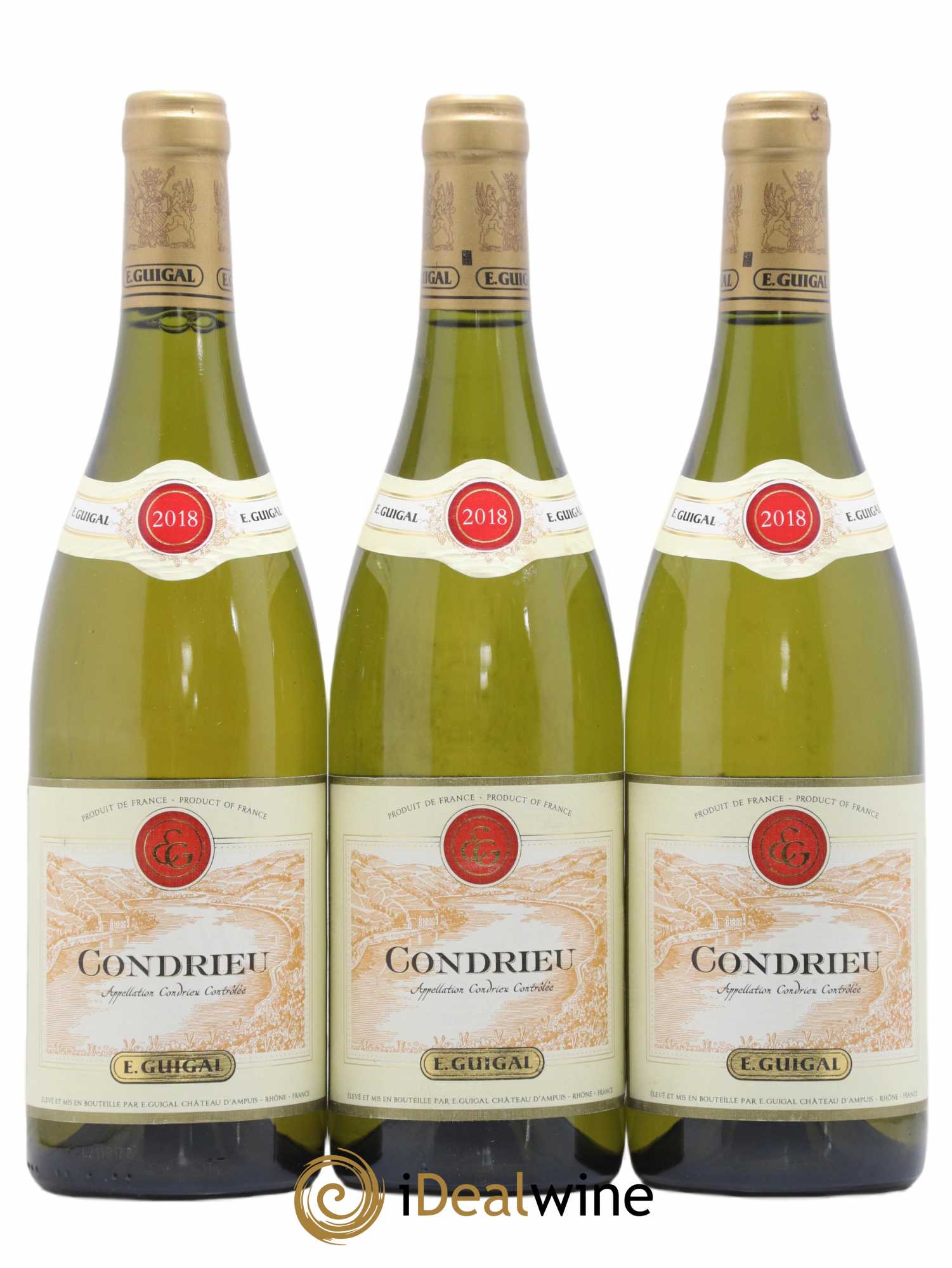 Condrieu Guigal 2018 - Lot de 3 bouteilles - 0