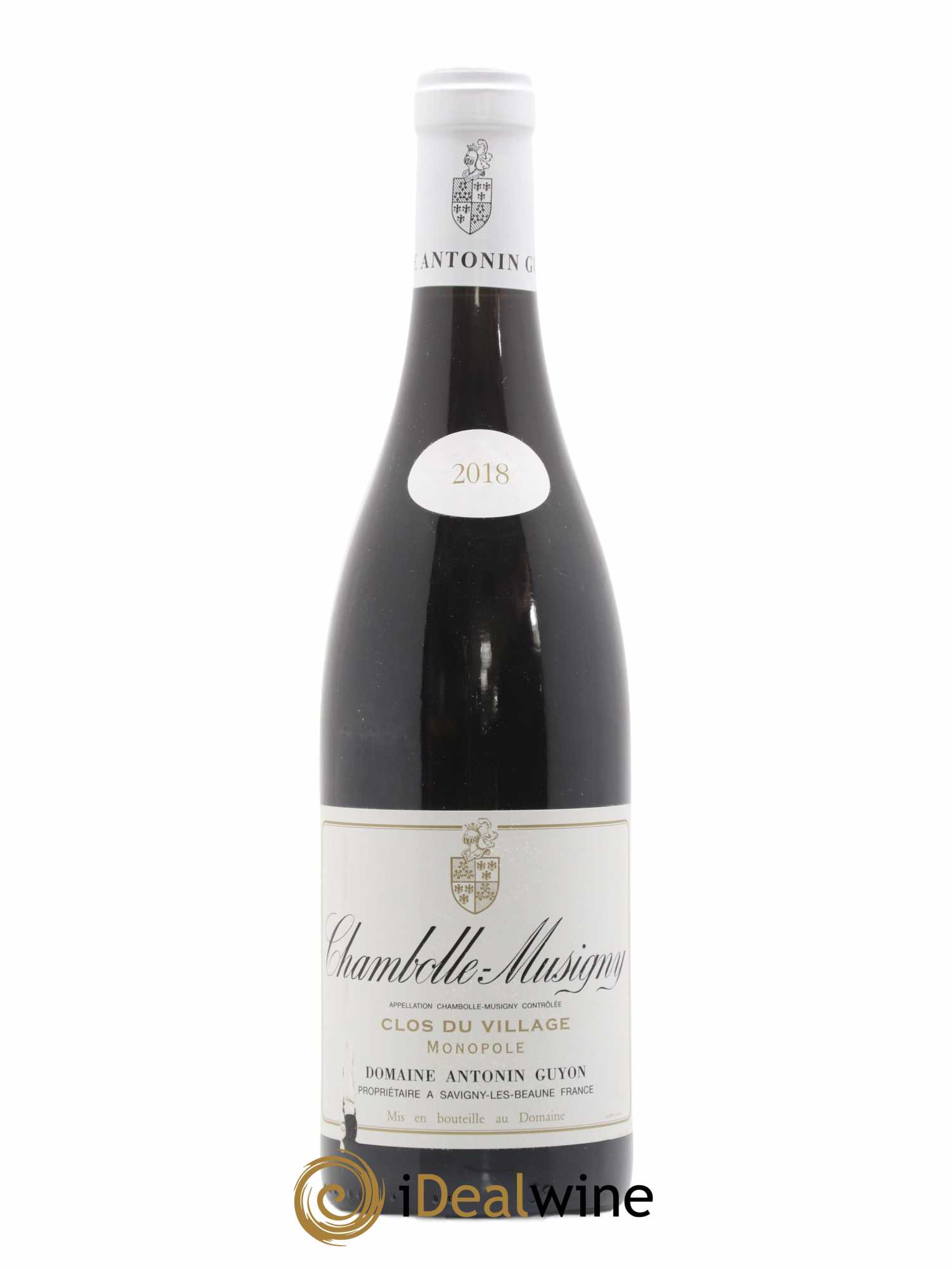 Chambolle-Musigny Clos Du Village Antonin Guyon 2018 - Lot de 1 bouteille - 0