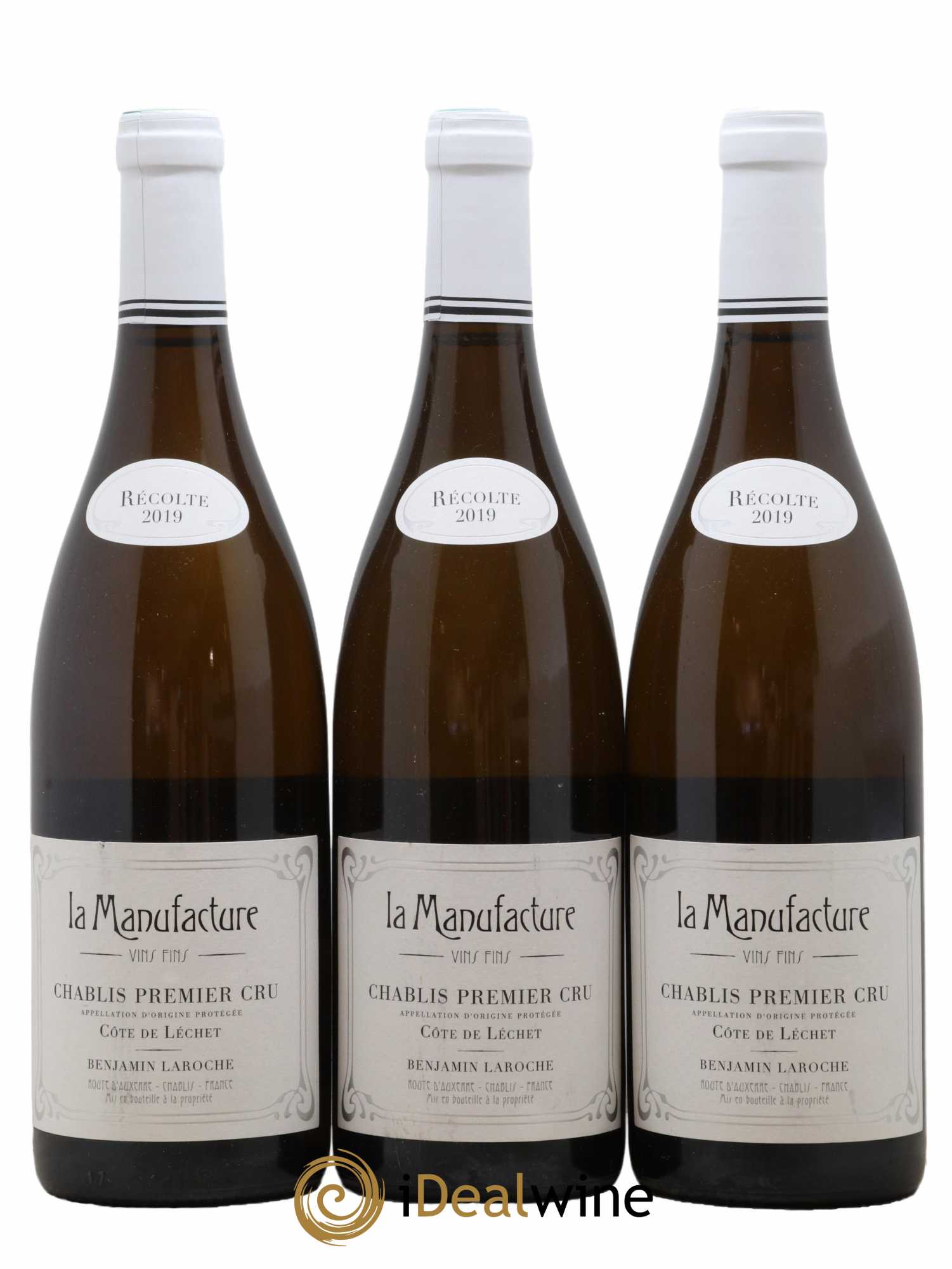 Chablis 1er Cru 2019 - Posten von 3 Flaschen - 0