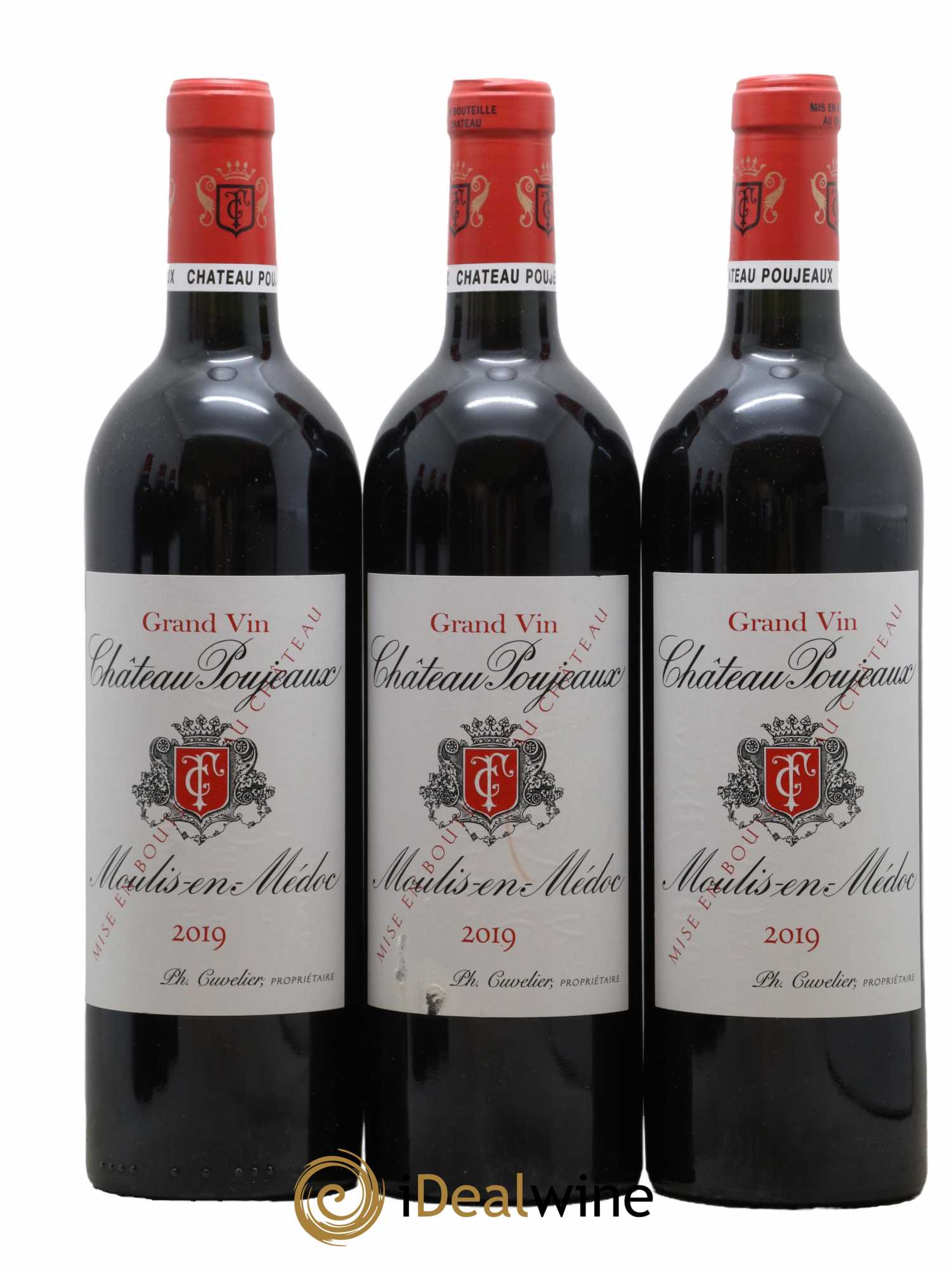 Château Poujeaux 2019 - Lot de 6 bouteilles - 2