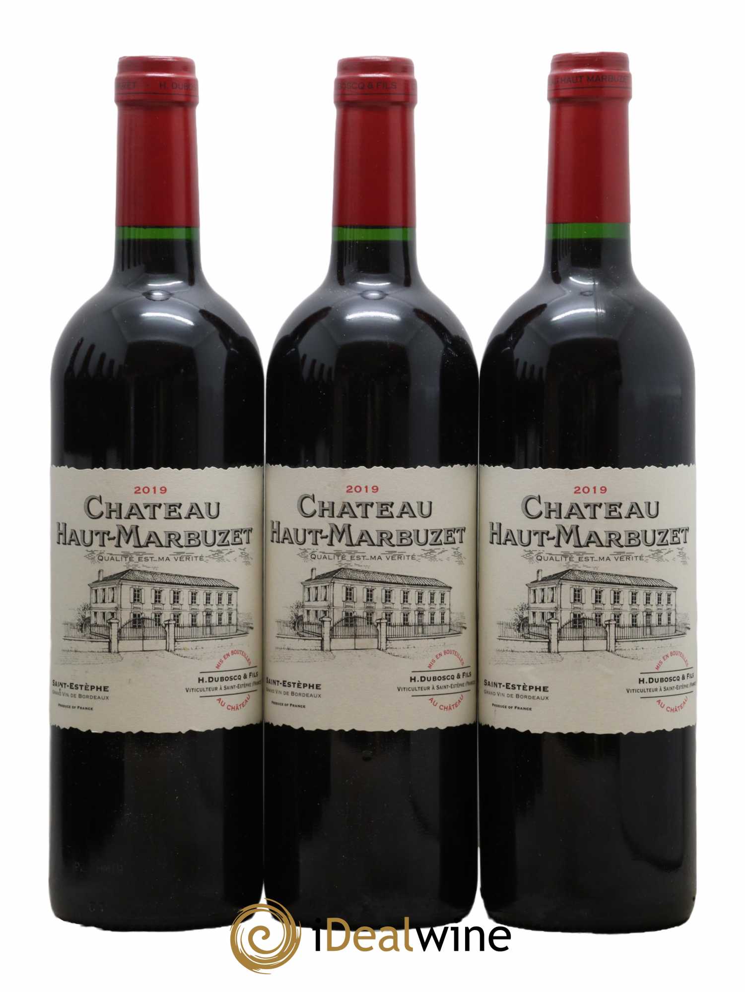 Château Haut Marbuzet 2019 - Lot de 6 bouteilles - 1