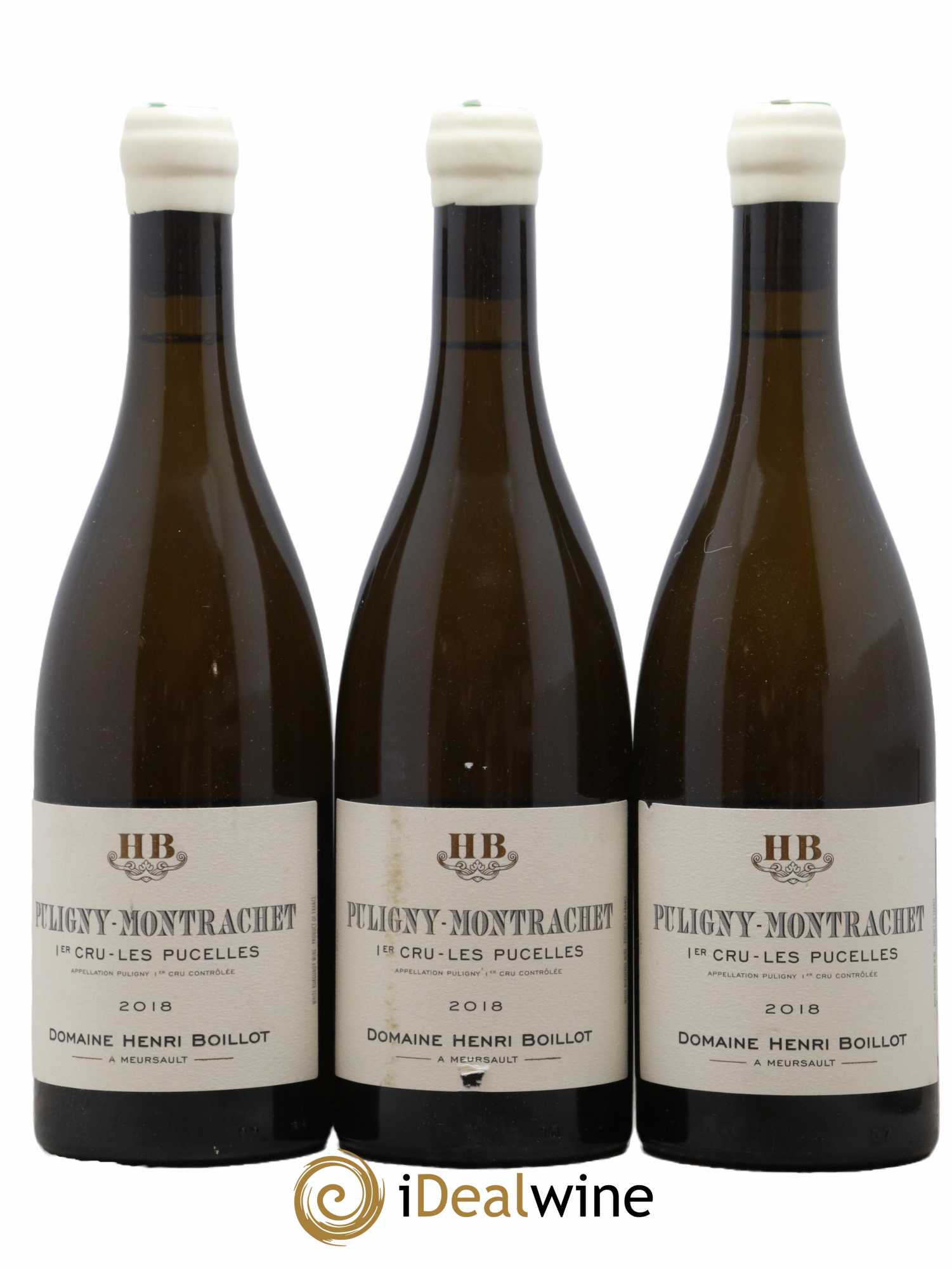 Puligny-Montrachet 1er Cru Les Pucelles Henri Boillot (Domaine) 2018 - Lot de 3 bouteilles - 0