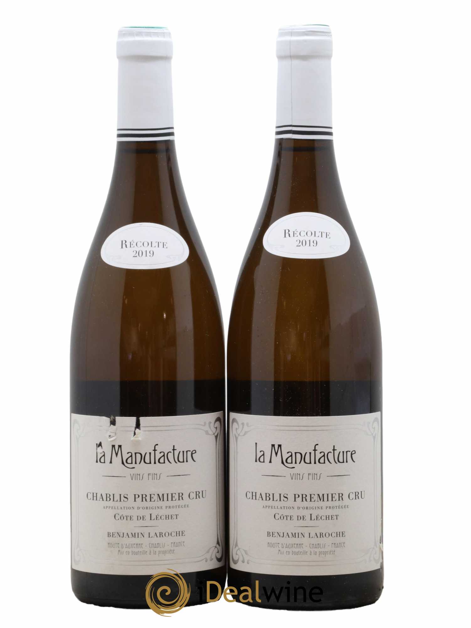 Chablis 1er Cru 2019 - Posten von 2 Flaschen - 0