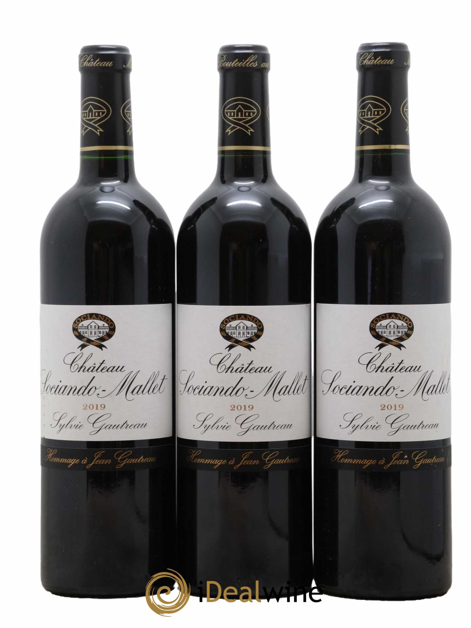 Château Sociando Mallet 2019 - Lot de 6 bouteilles - 2