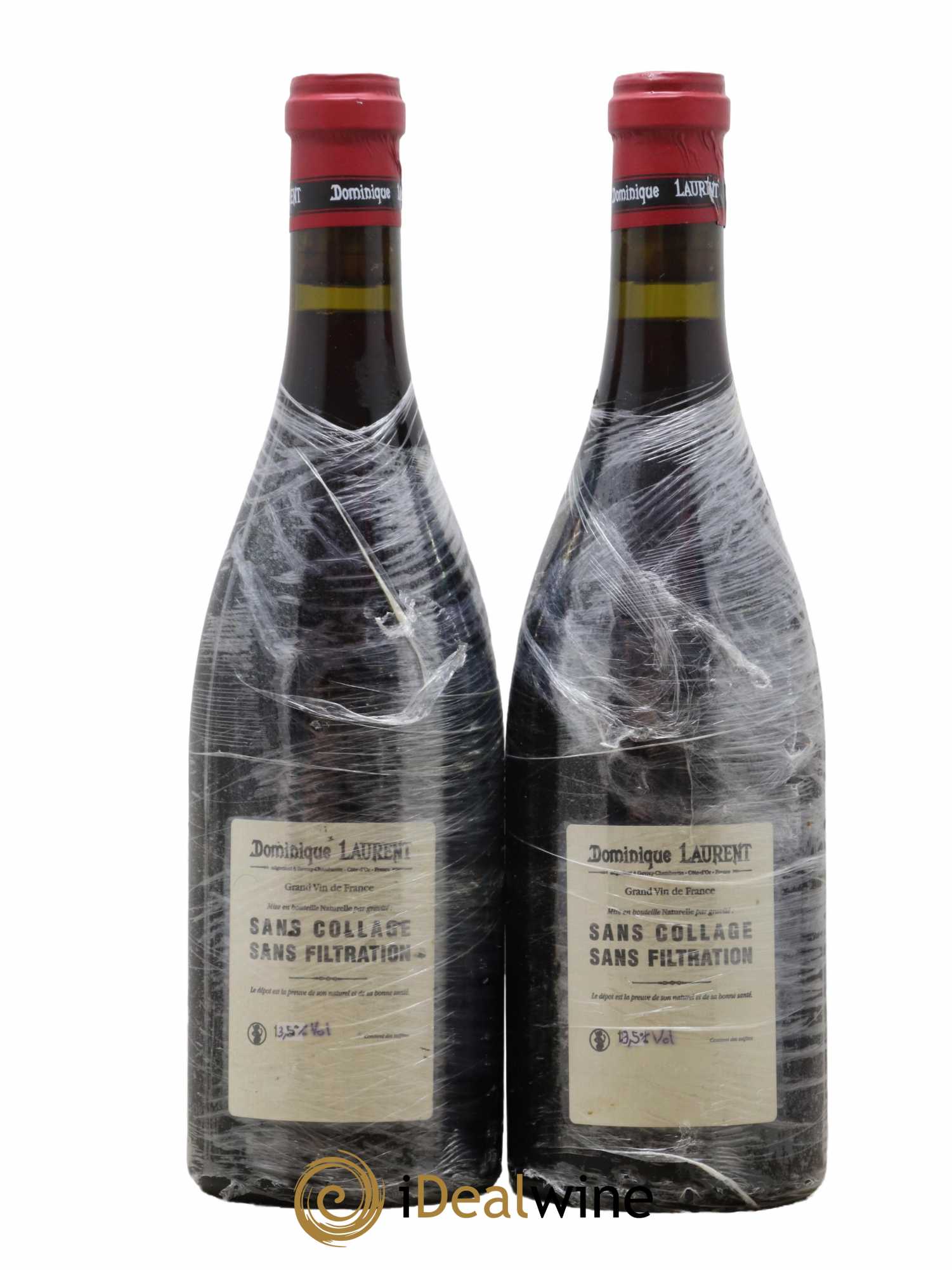Clos de la Roche Grand Cru Cuvée Tradition Dominique Laurent 2010 - Lot de 2 bouteilles - 1