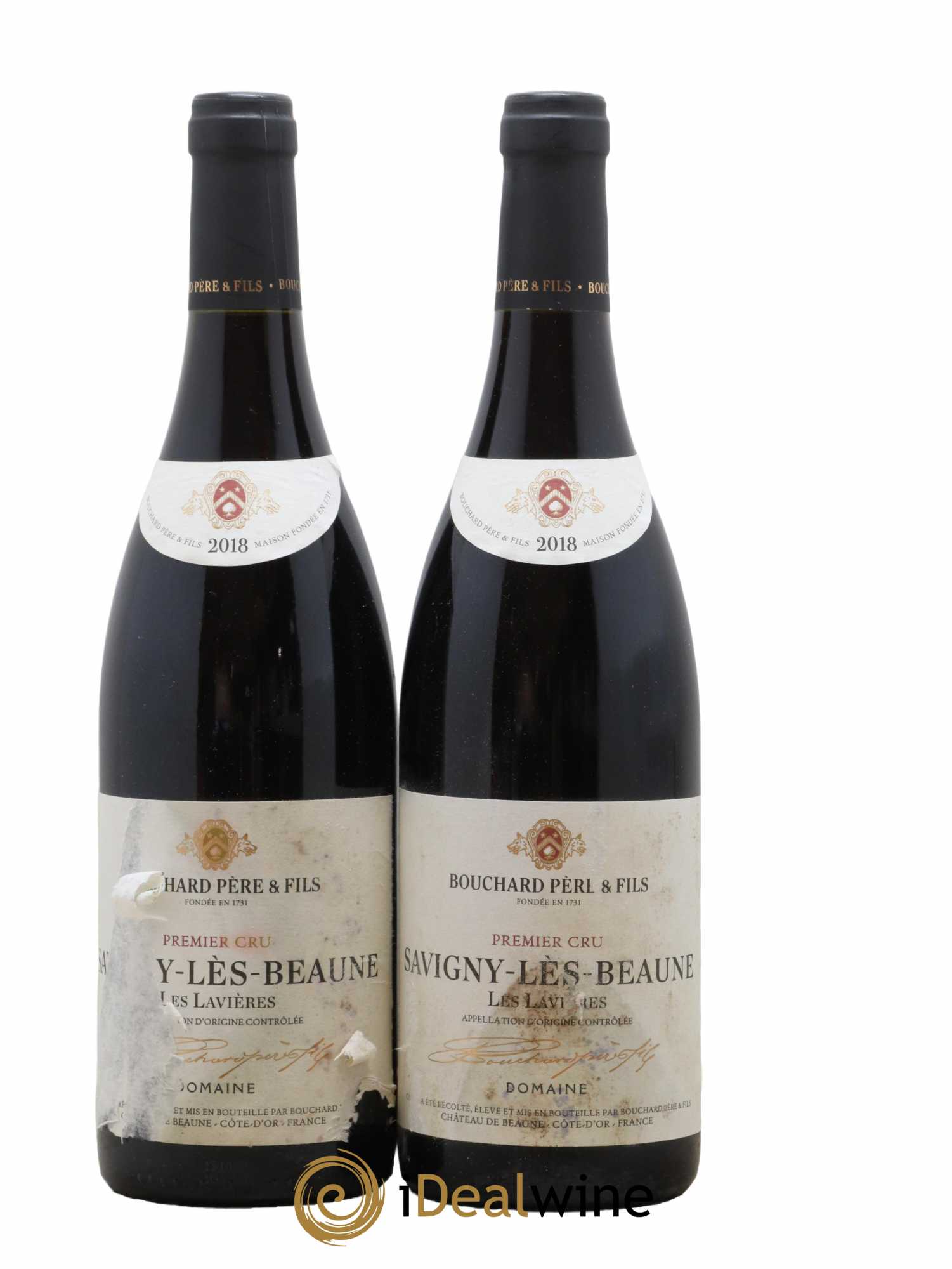 Savigny-lès-Beaune 1er Cru Les Lavières Bouchard Père & Fils 2018 - Lot de 2 bouteilles - 0