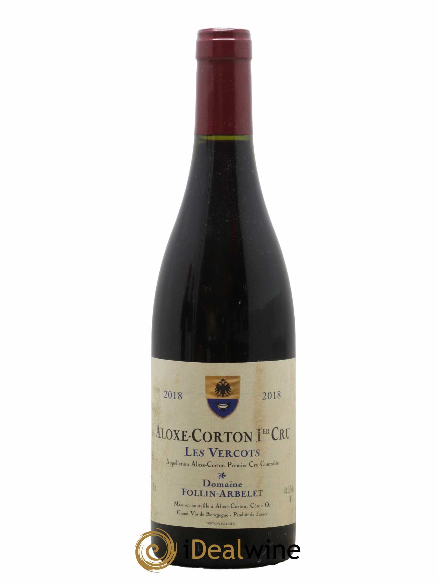Aloxe-Corton 1er Cru Les Vercots Follin-Arbelet (Domaine) 2018 - Lot de 1 bouteille - 0