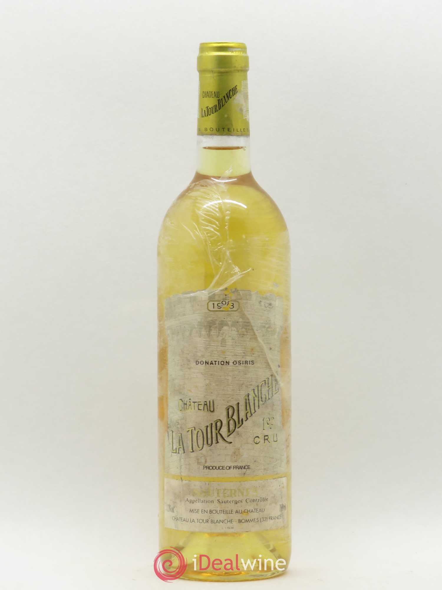 Château la Tour Blanche 1er Grand Cru Classé 1998 - Lotto di 1 bottiglia - 0