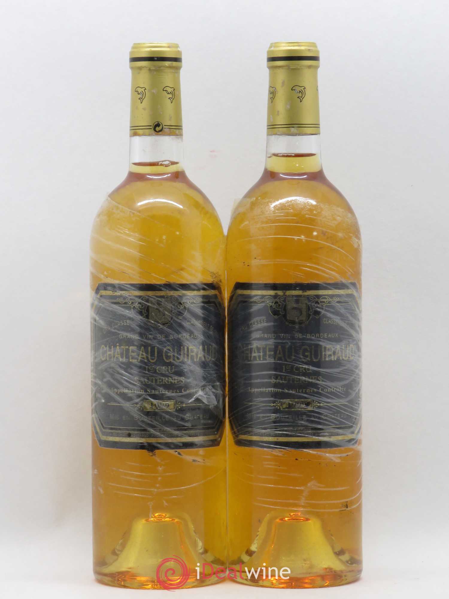 Château Guiraud 1er Grand Cru Classé 1999 - Lotto di 2 bottiglie - 0
