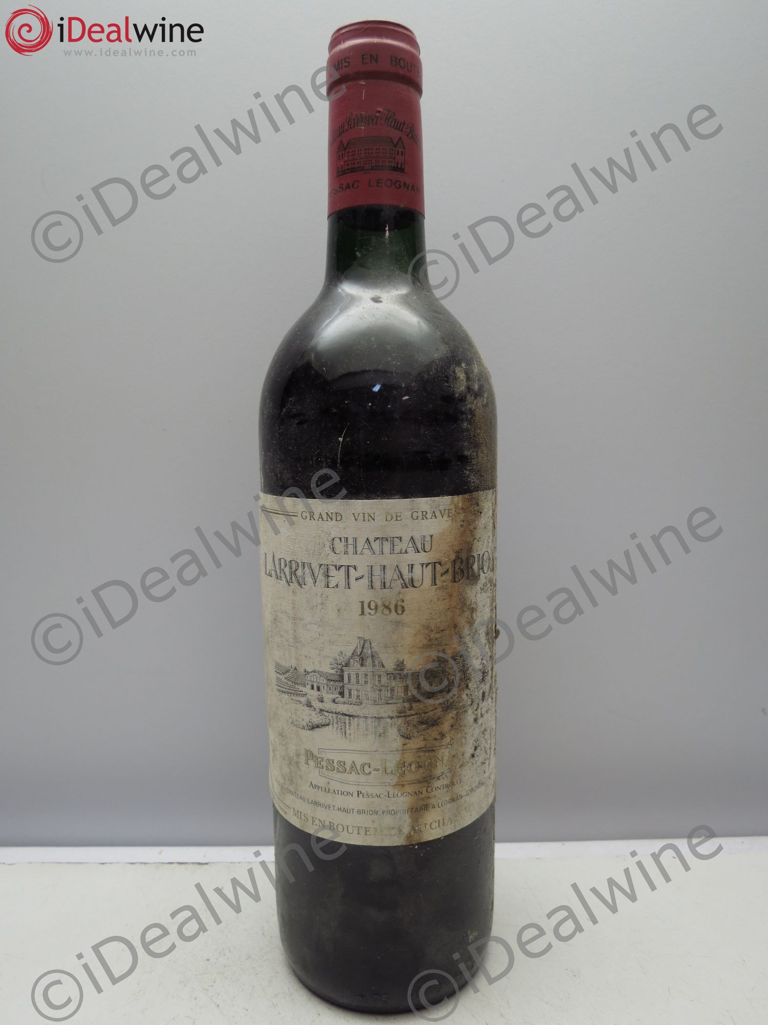 Château Larrivet Haut-Brion 1986 - Lot de 1 bouteille - 0