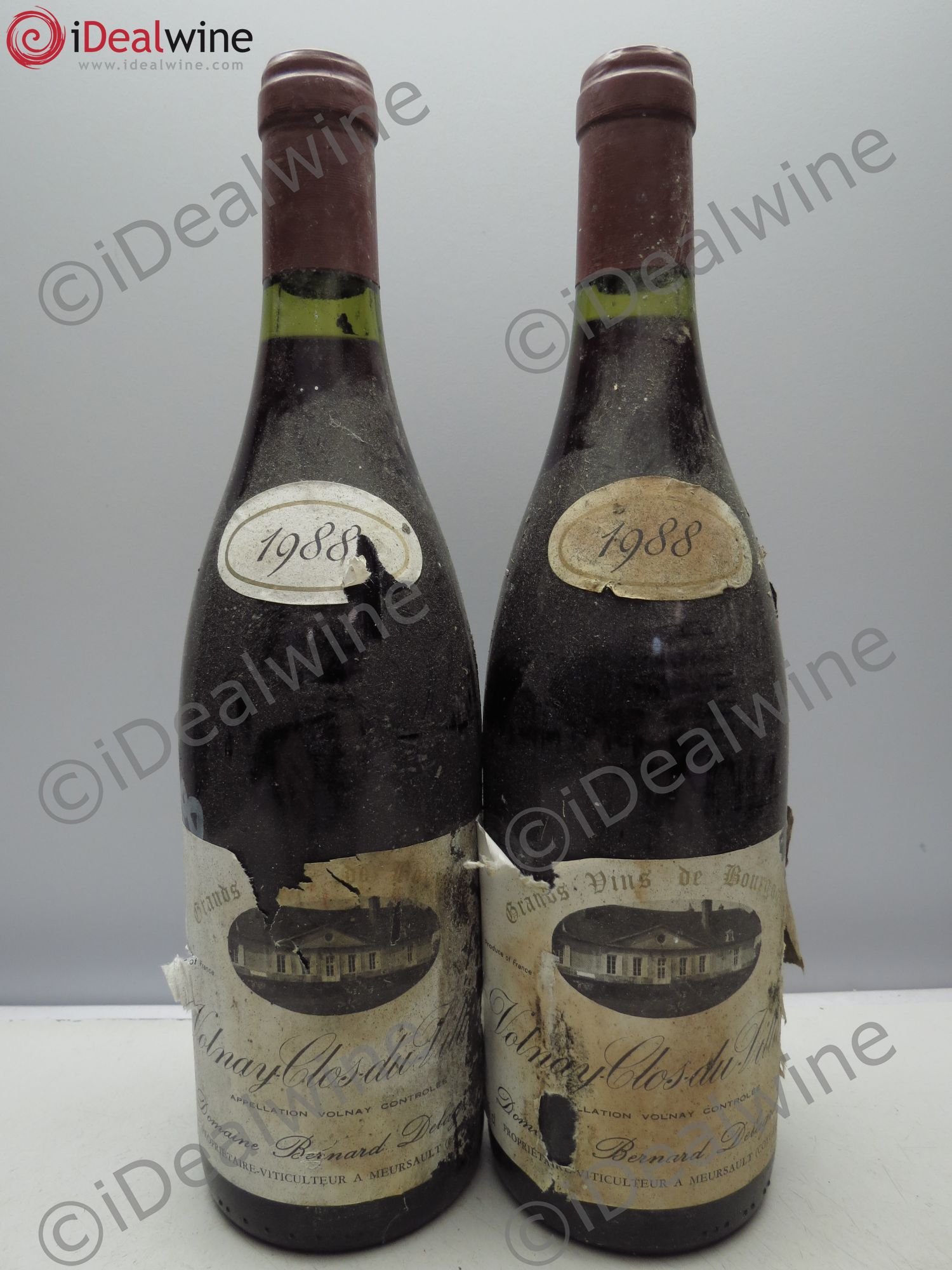 Volnay Clos du Village 1988 - Lot de 2 bouteilles - 0