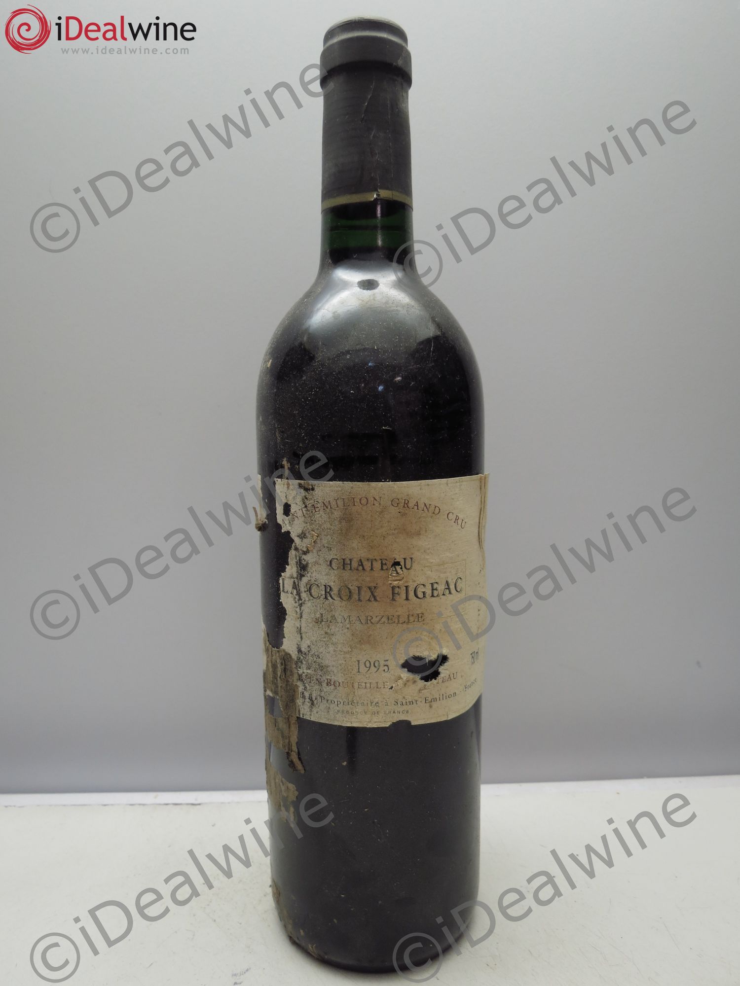 Château La Croix Figeac (Lamarzelle) 1995 - Lot de 1 bouteille - 0