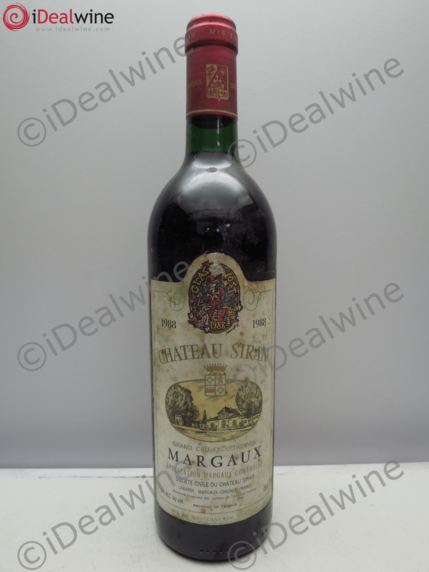 Château Siran 1988 - Lot de 1 bouteille - 0