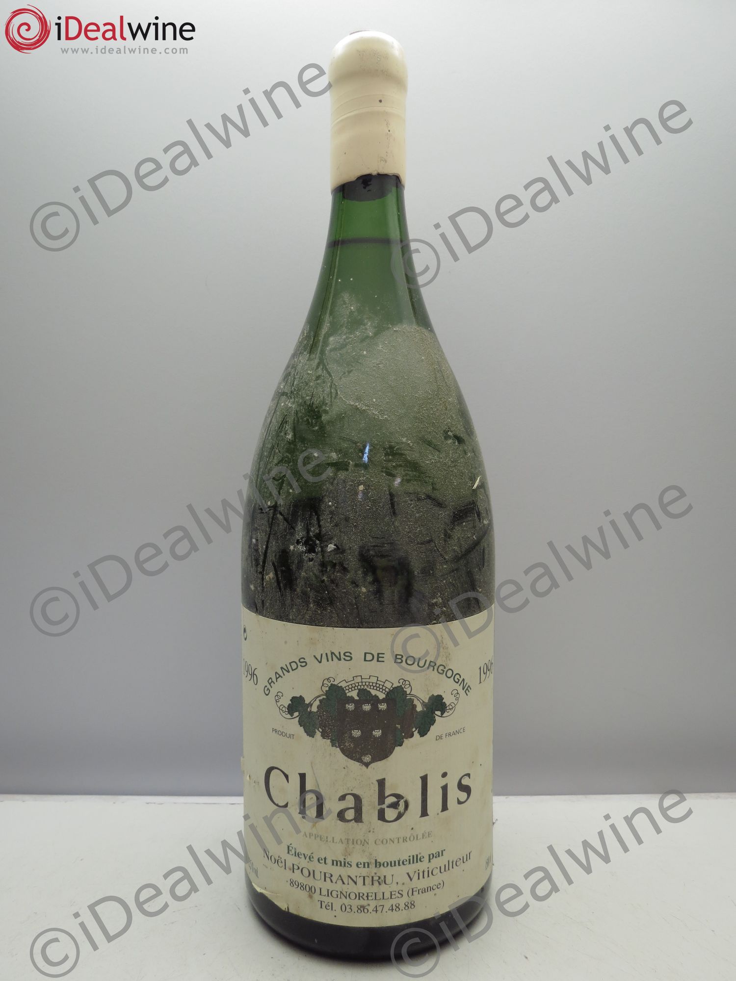 Chablis N.Pourantru Lignorelle 1996 - Posten von 1 Magnum - 0
