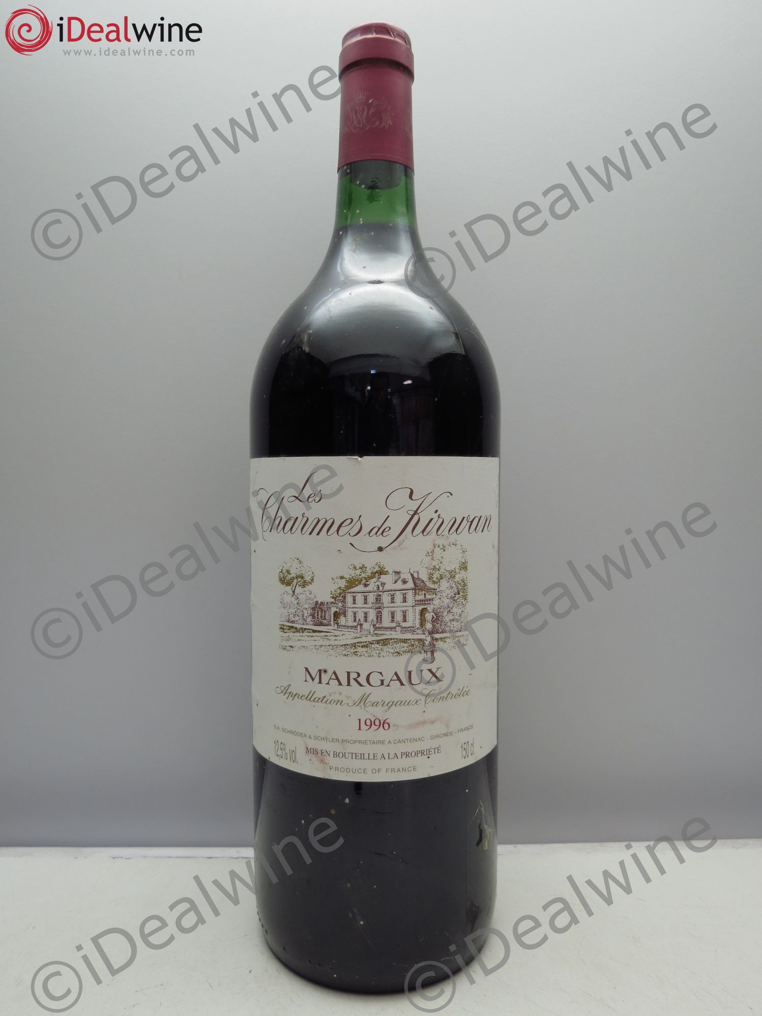 Bordeaux Les Charmes de Kirwan 1996 - Posten von 1 Magnum - 0