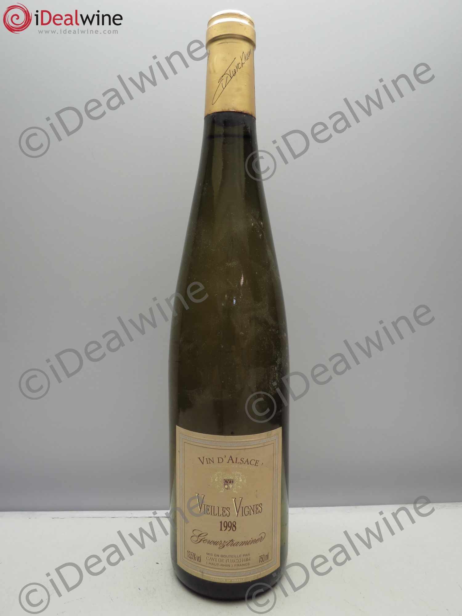 Gewurztraminer Vieilles Vignes - Caves de Turckheim 1998 - Posten von 1 Flasche - 0