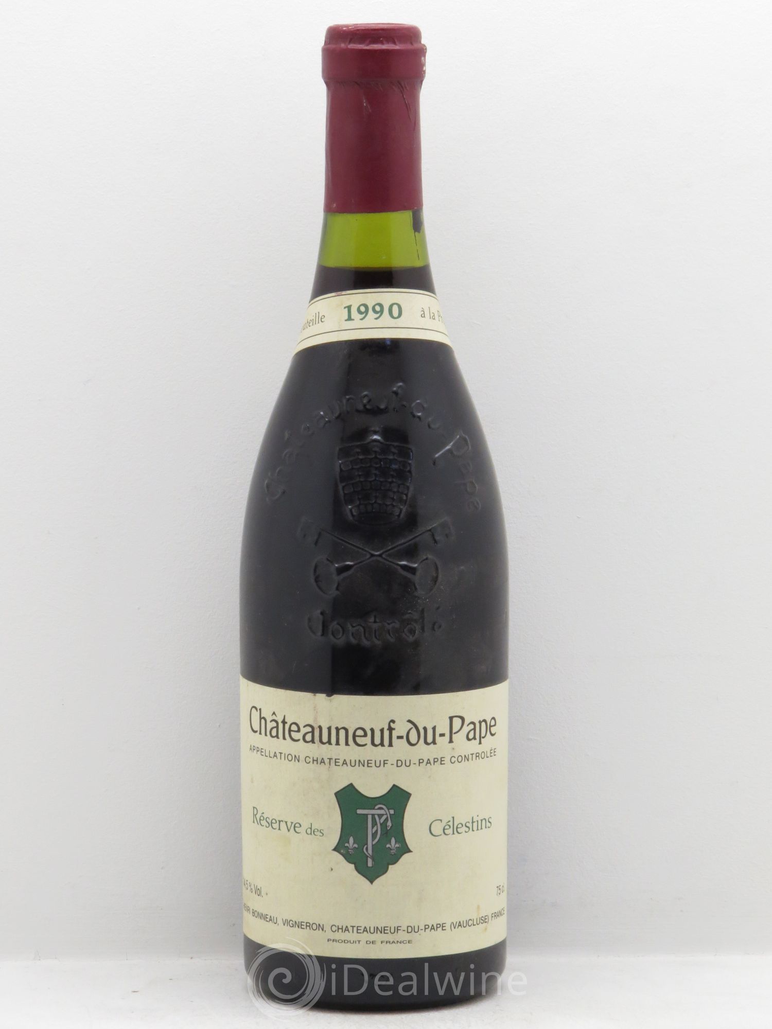 Châteauneuf-du-Pape Réserve des Célestins Henri Bonneau & Fils 1990 - Lot de 1 bouteille - 0