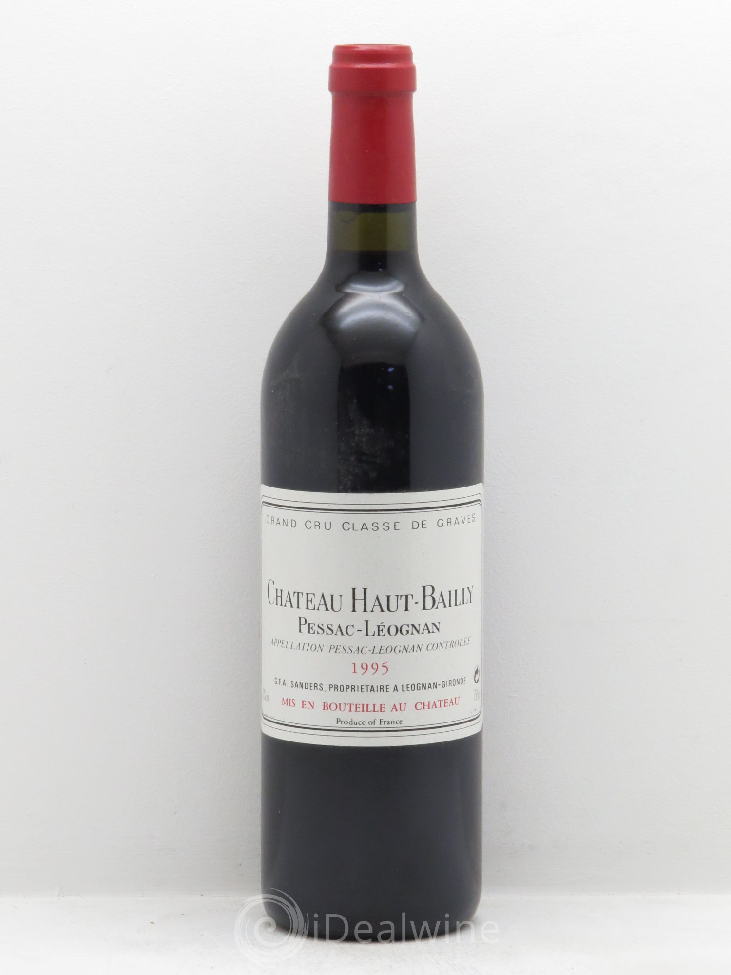 Château Haut-Bailly Cru Classé de Graves 1995 - Lot de 1 bouteille - 0