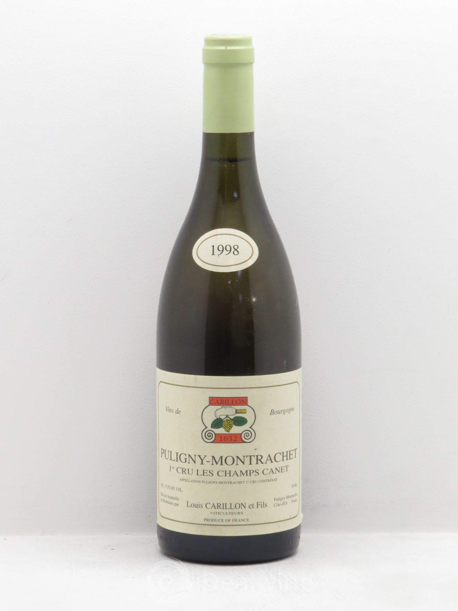 Puligny-Montrachet 1er Cru 1998 - Lot de 1 bouteille - 0