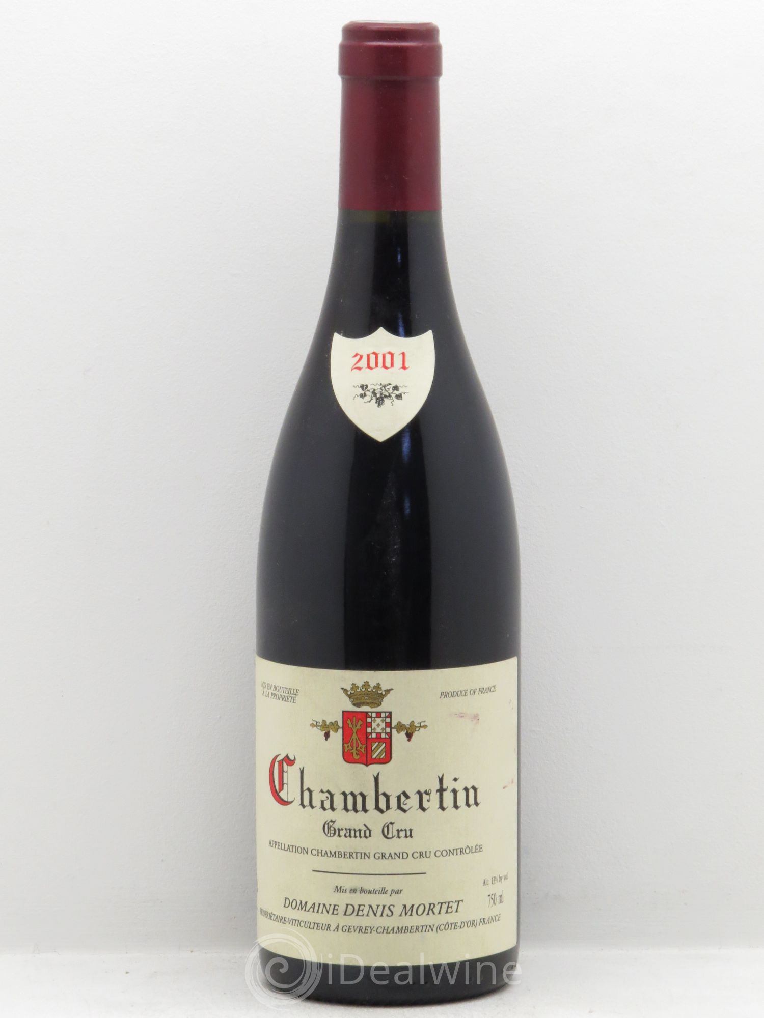 Chambertin Grand Cru Denis Mortet (Domaine) 2001 - Lot de 1 bouteille - 0