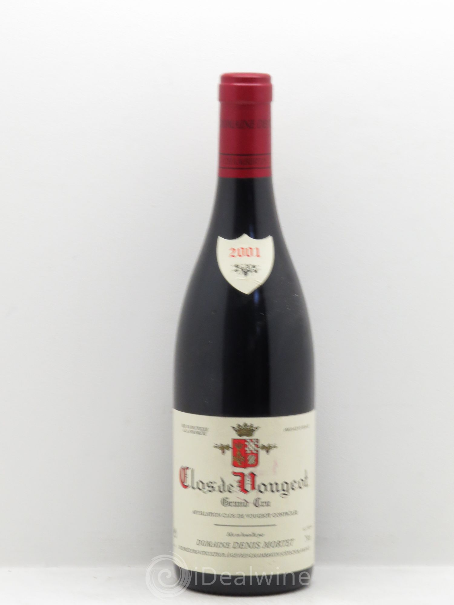 Clos de Vougeot Grand Cru Denis Mortet (Domaine) 2001 - Lot de 1 bouteille - 0