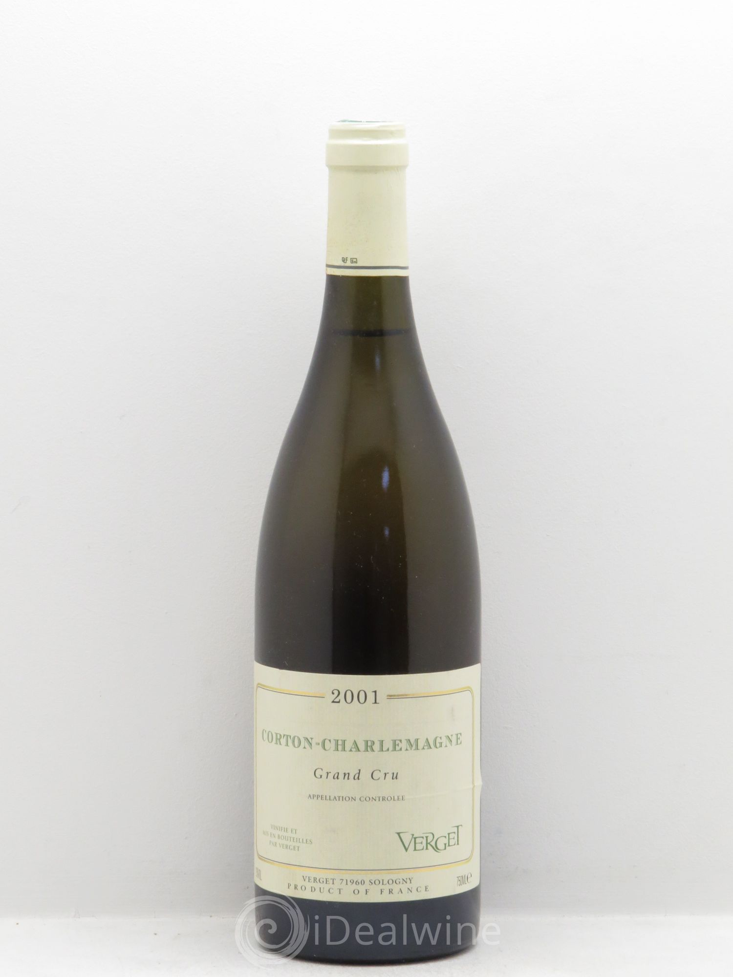 Corton-Charlemagne Grand Cru 2001 - Lot de 1 bouteille - 0