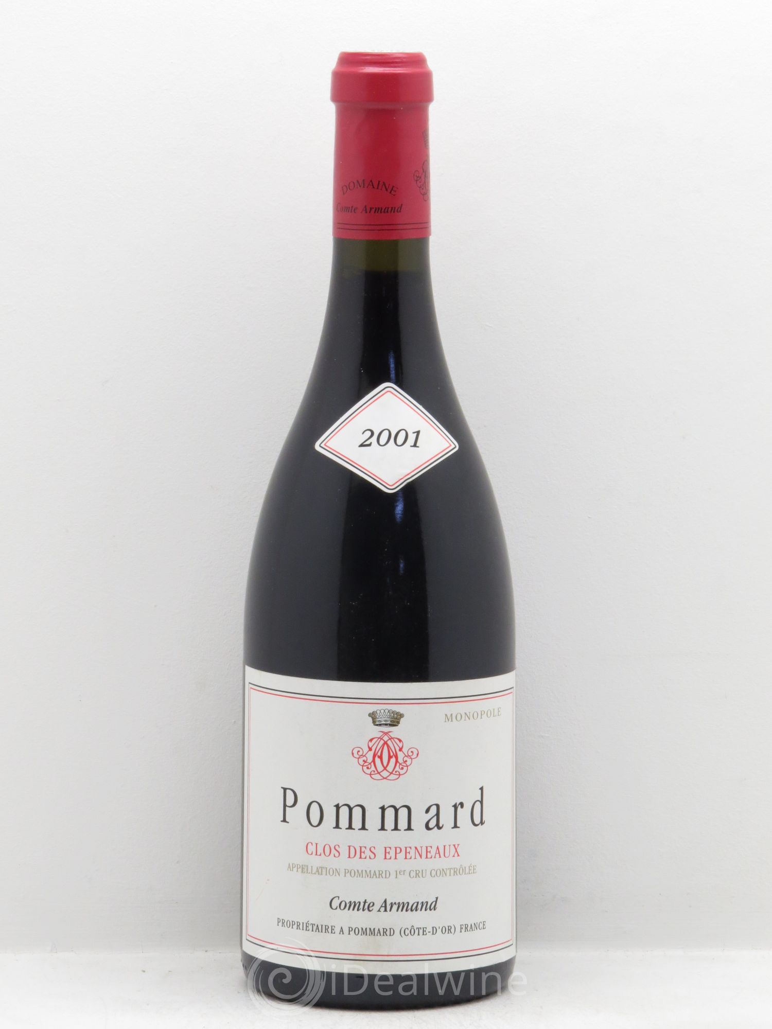 Pommard 1er Cru Clos des Epeneaux Comte Armand 2001 - Lot de 1 bouteille - 0