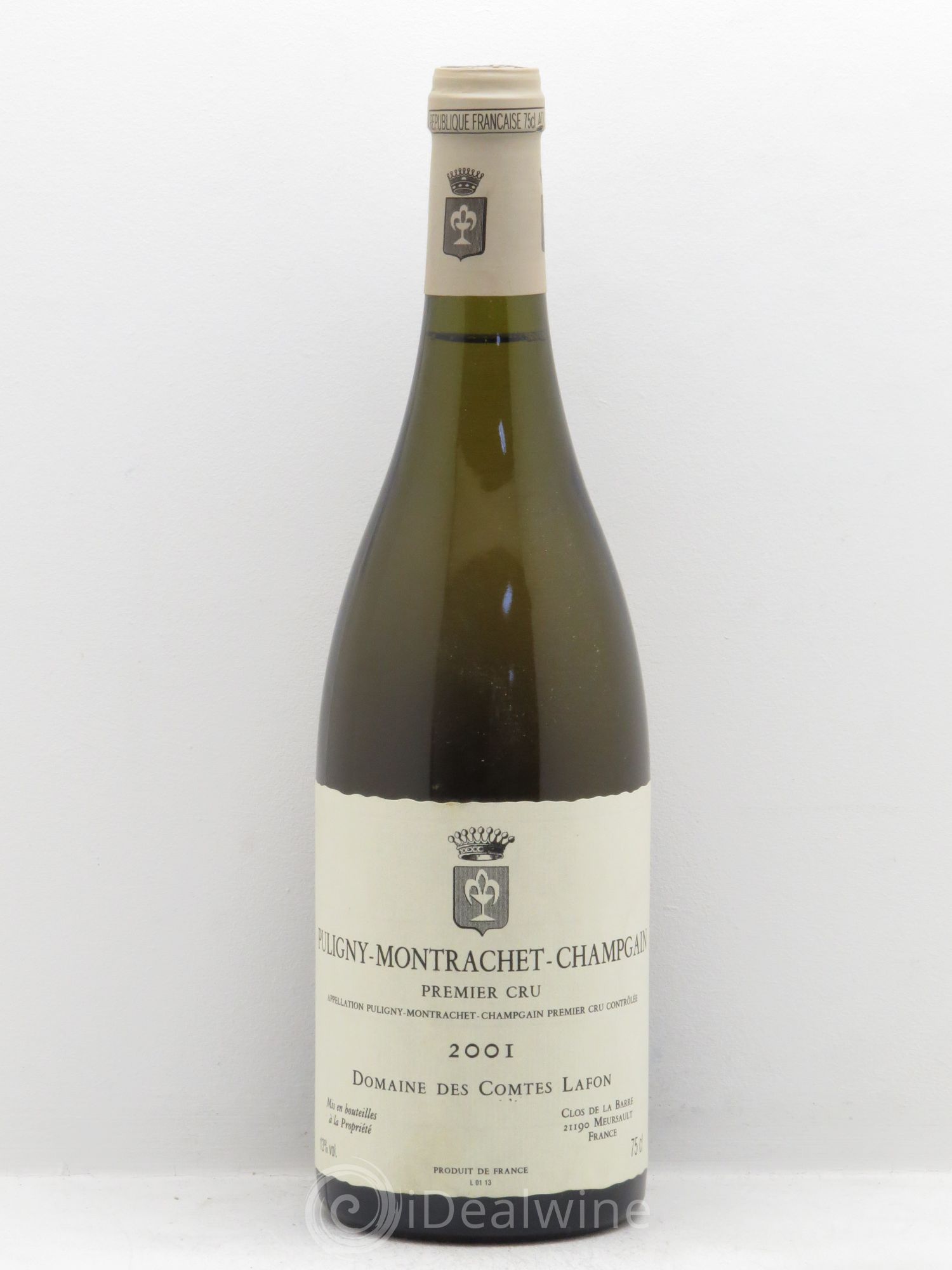 Puligny-Montrachet 1er Cru 2001 - Lot de 1 bouteille - 0