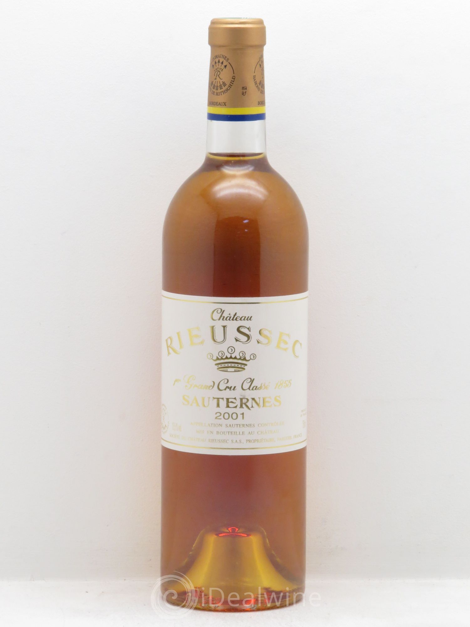Château Rieussec 1er Grand Cru Classé 2001 - Posten von 1 Flasche - 0