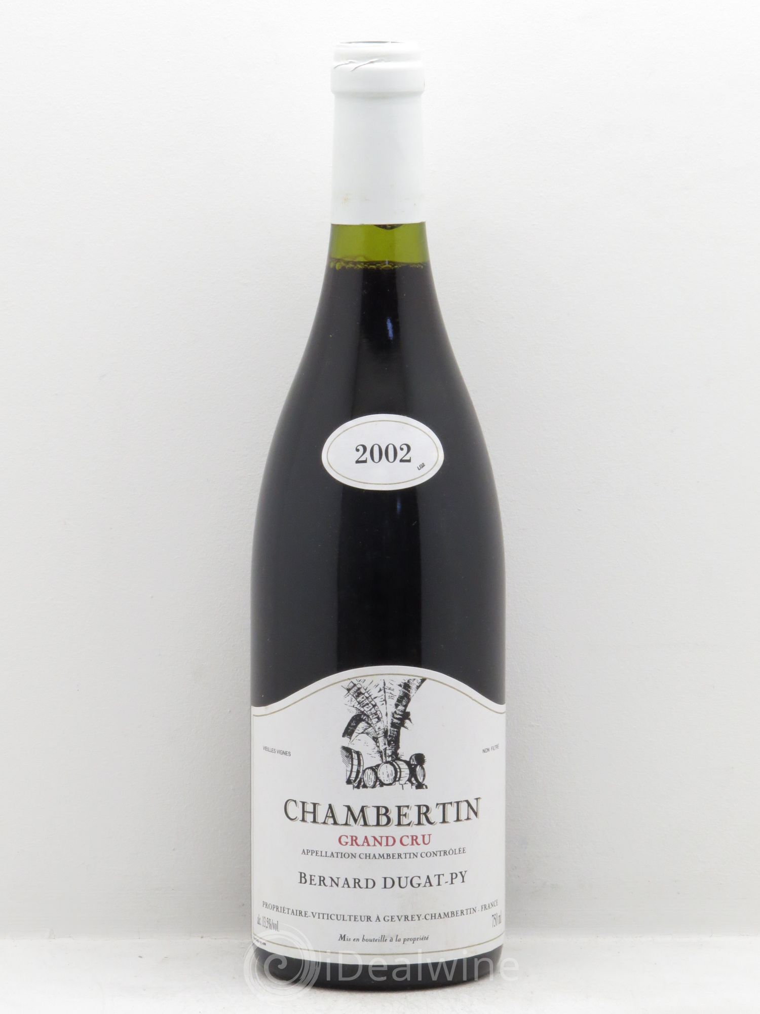 Chambertin Grand Cru Vieilles Vignes Dugat-Py 2002 - Lot de 1 bouteille - 0