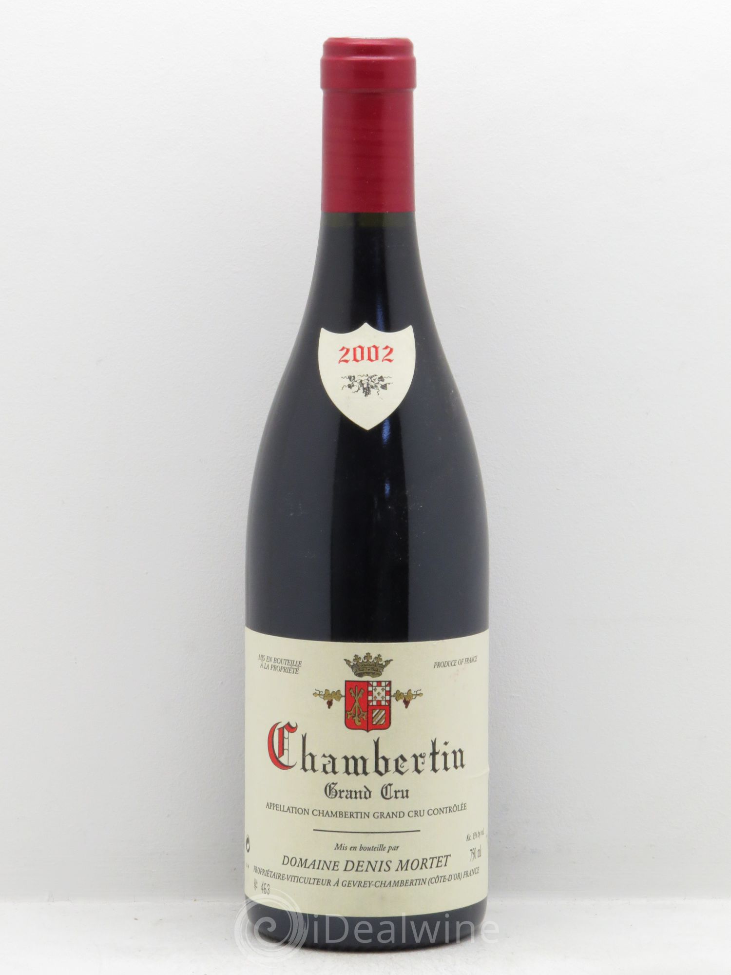Chambertin Grand Cru Denis Mortet (Domaine) 2002 - Lot de 1 bouteille - 0