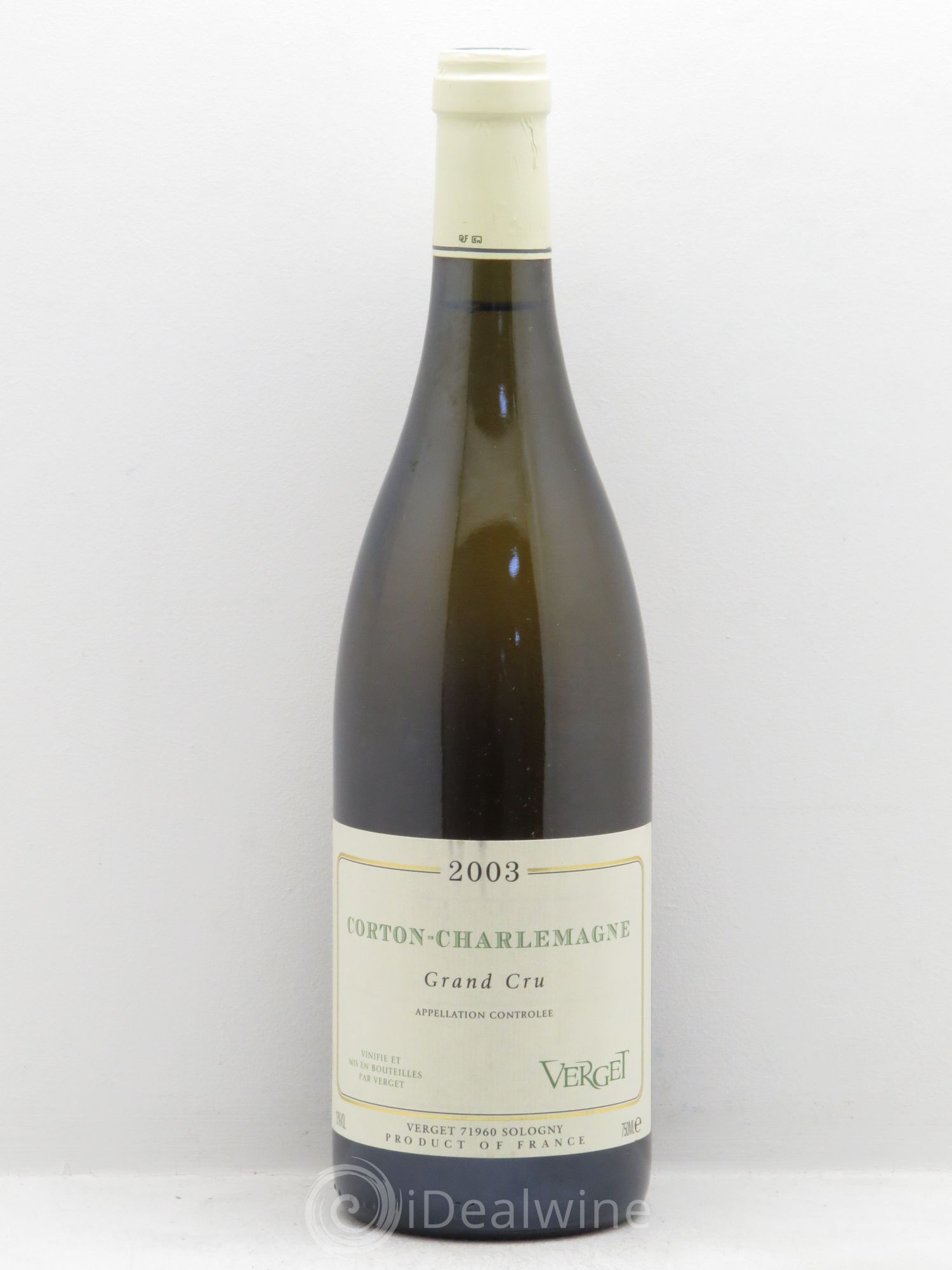 Corton-Charlemagne Grand Cru 2003 - Lot de 1 bouteille - 0