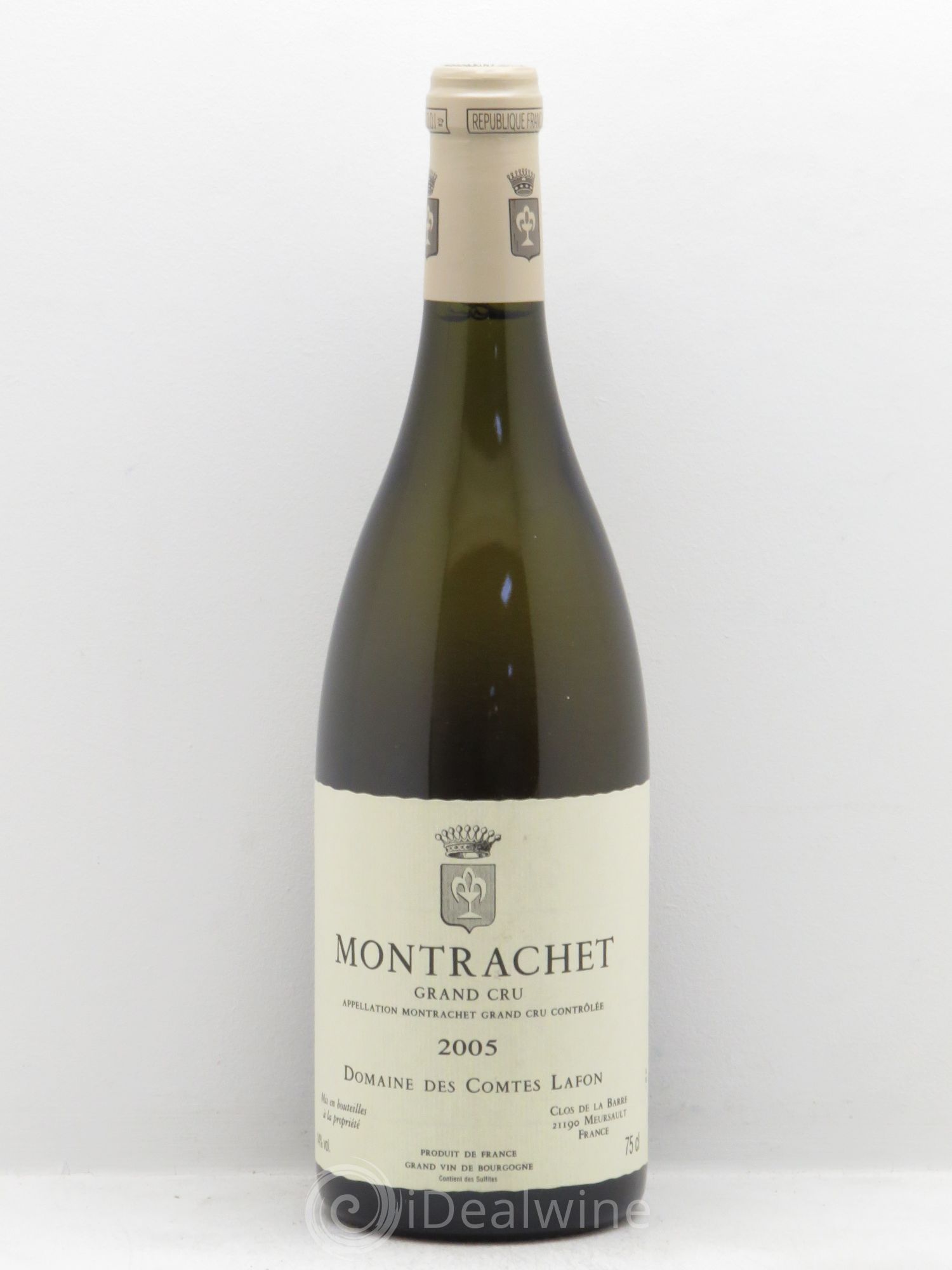 Montrachet Grand Cru Comtes Lafon (Domaine des) 2005 - Lot de 1 bouteille - 0