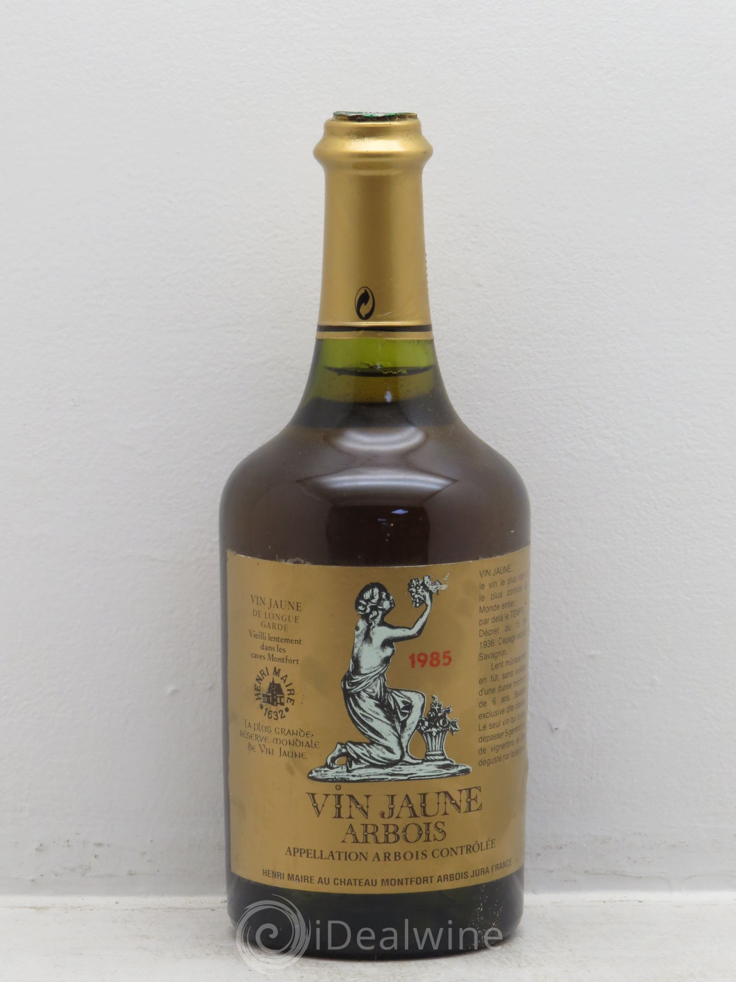 Arbois Vin Jaune Henri Maire 1985 - Posten von 1 Flasche - 0